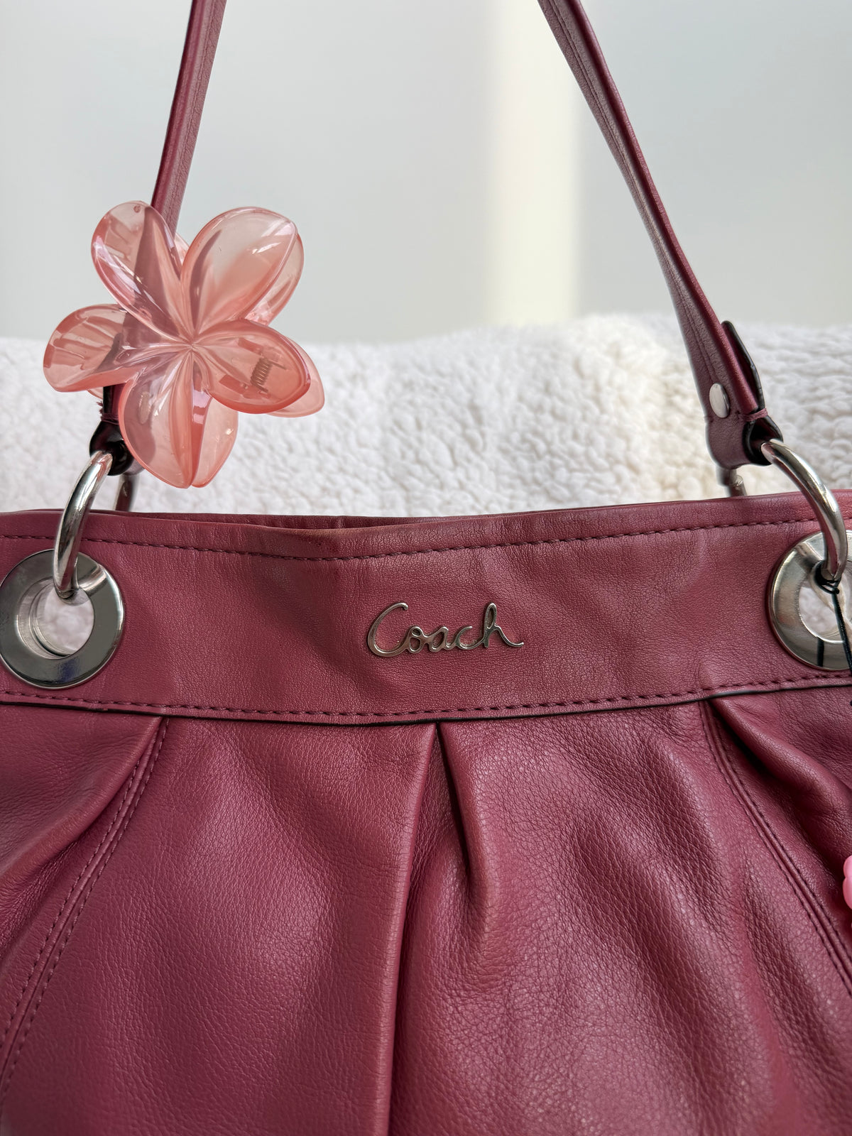 Coach Shoulder Bag Mauve