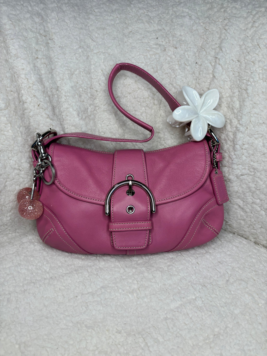 Coach Mini Soho Pink Leather