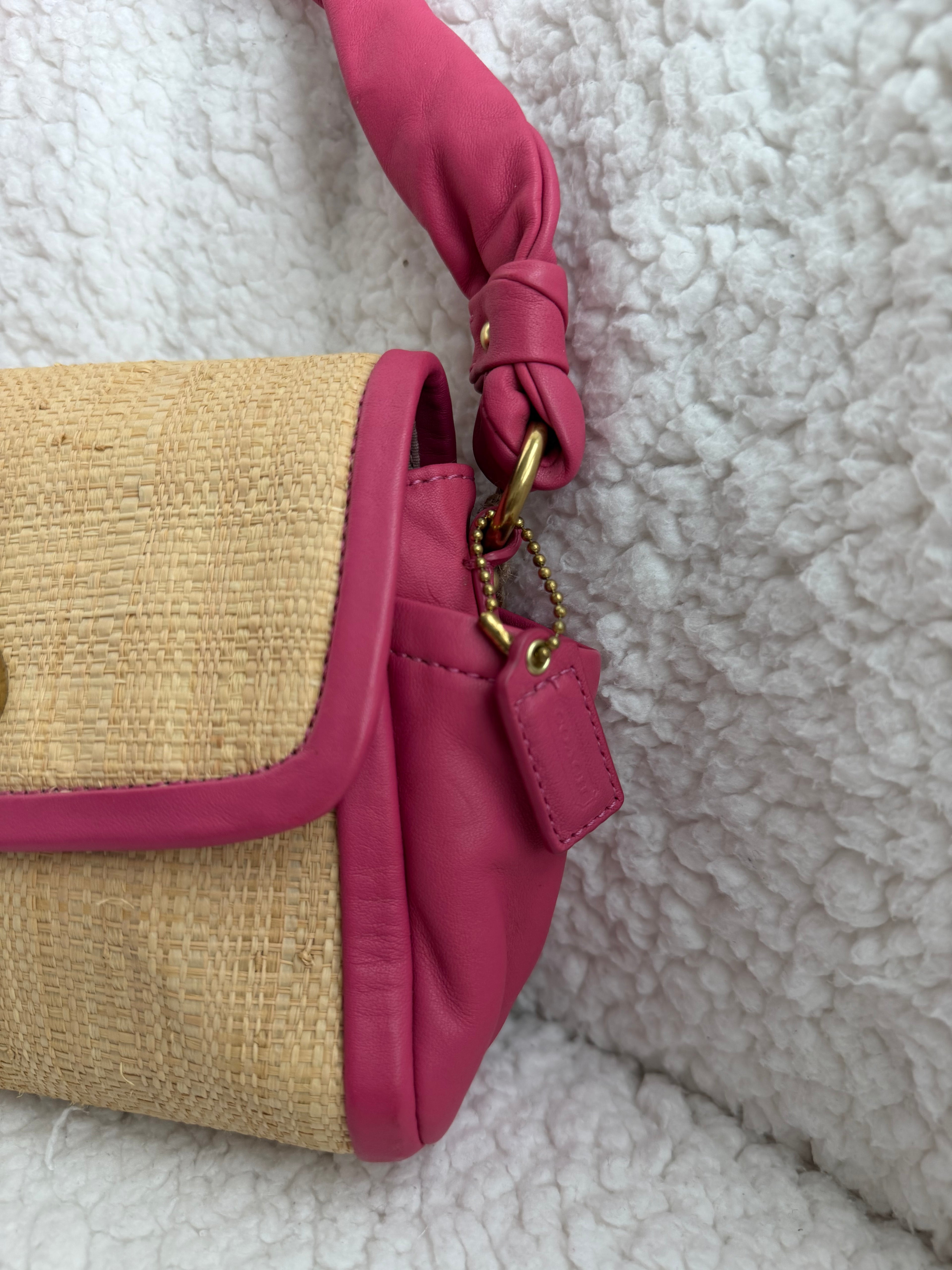 Coach Mini Woven Bag