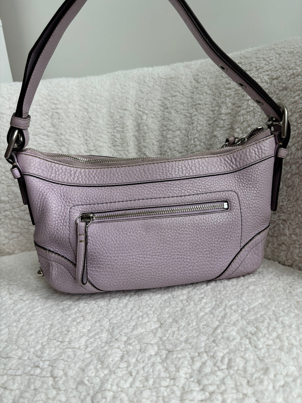 Coach East West Lilac Shoulder Bag