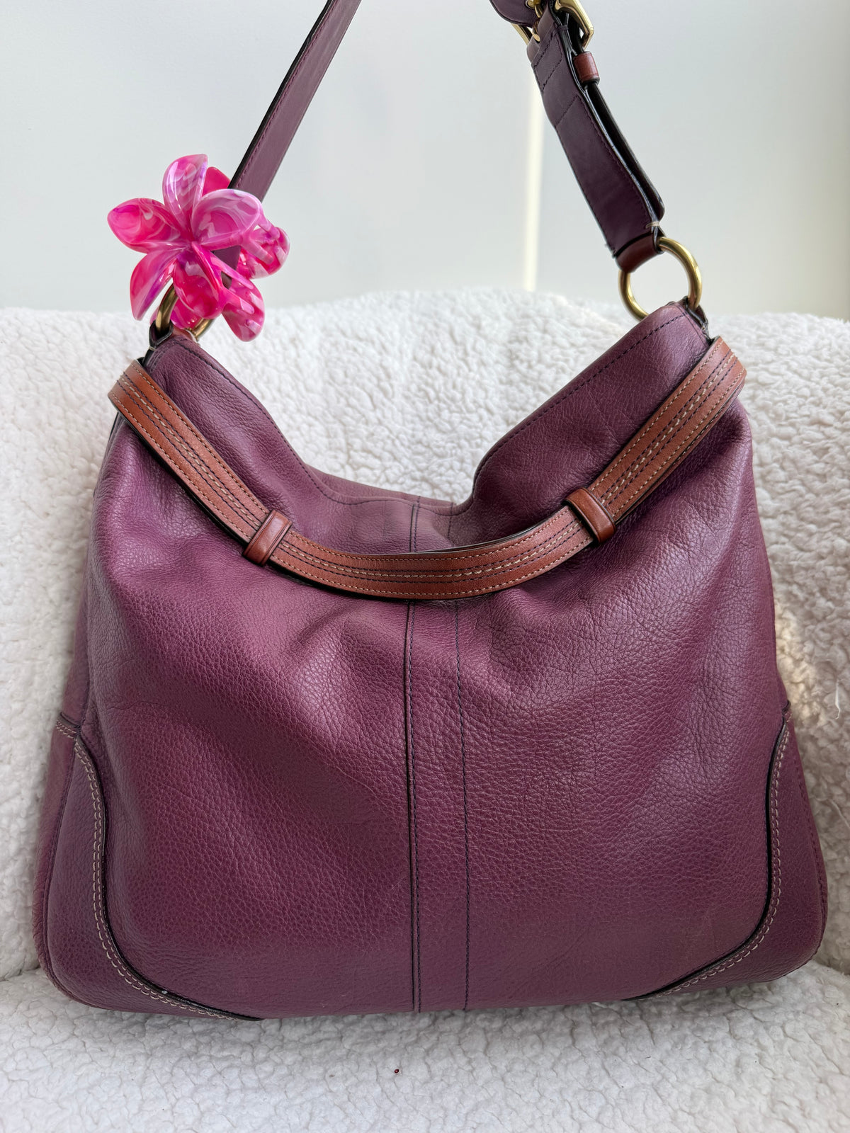 Coach Belted Shoulder Bag