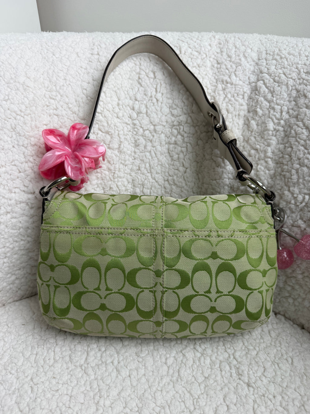 Coach Green Soho Signature