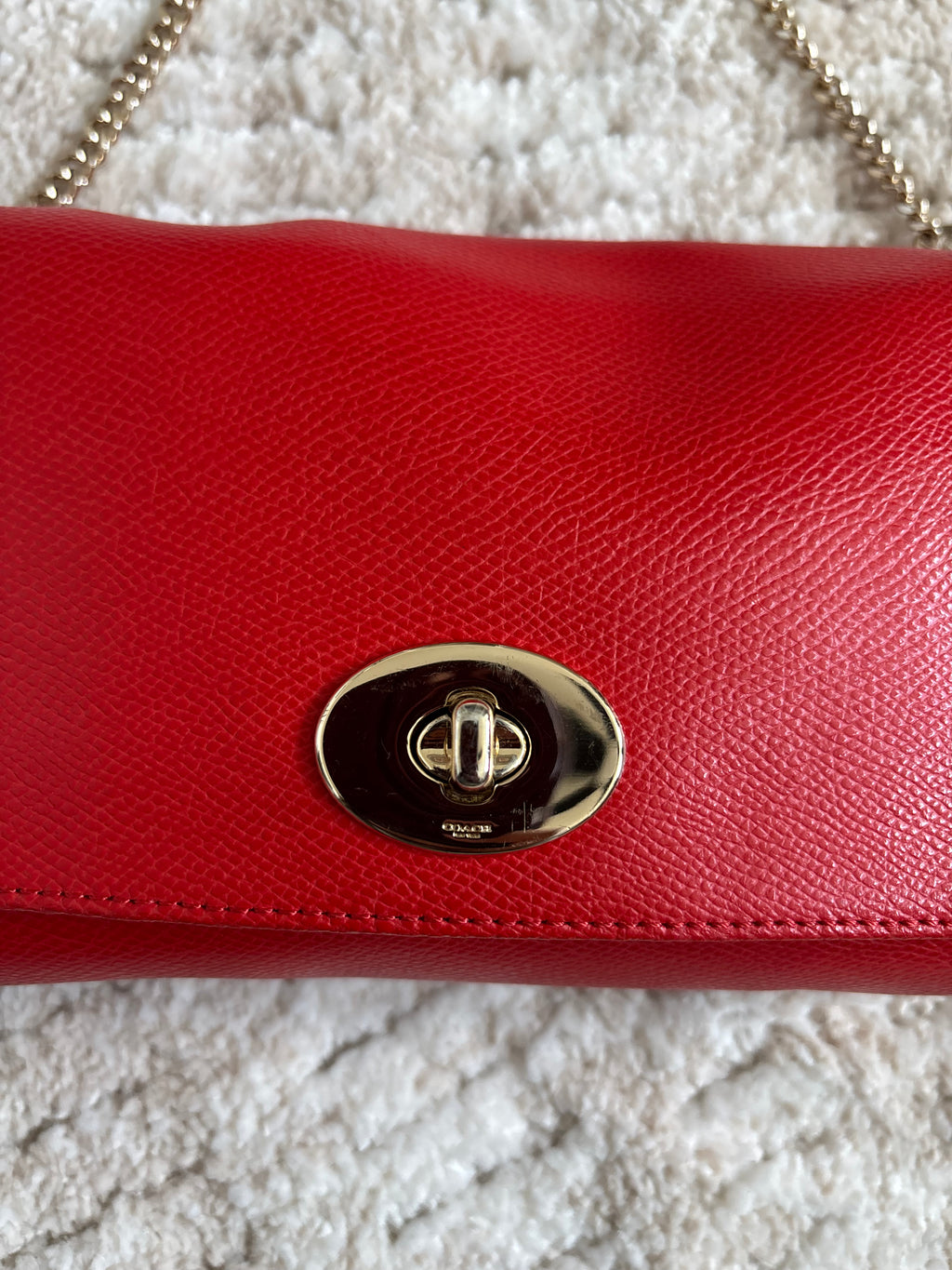 Coach Mini Red Bag