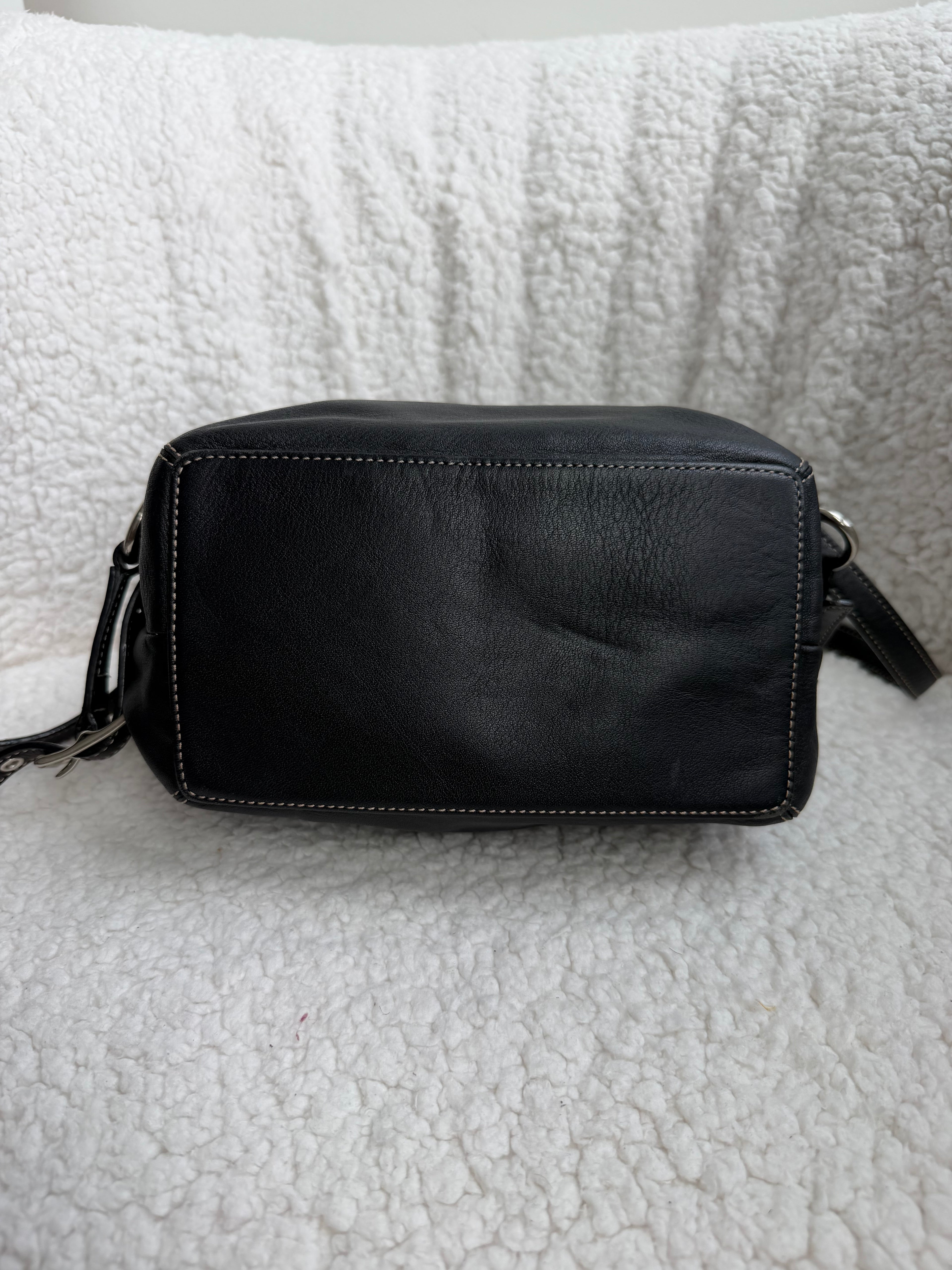 Coach Leather Backpack