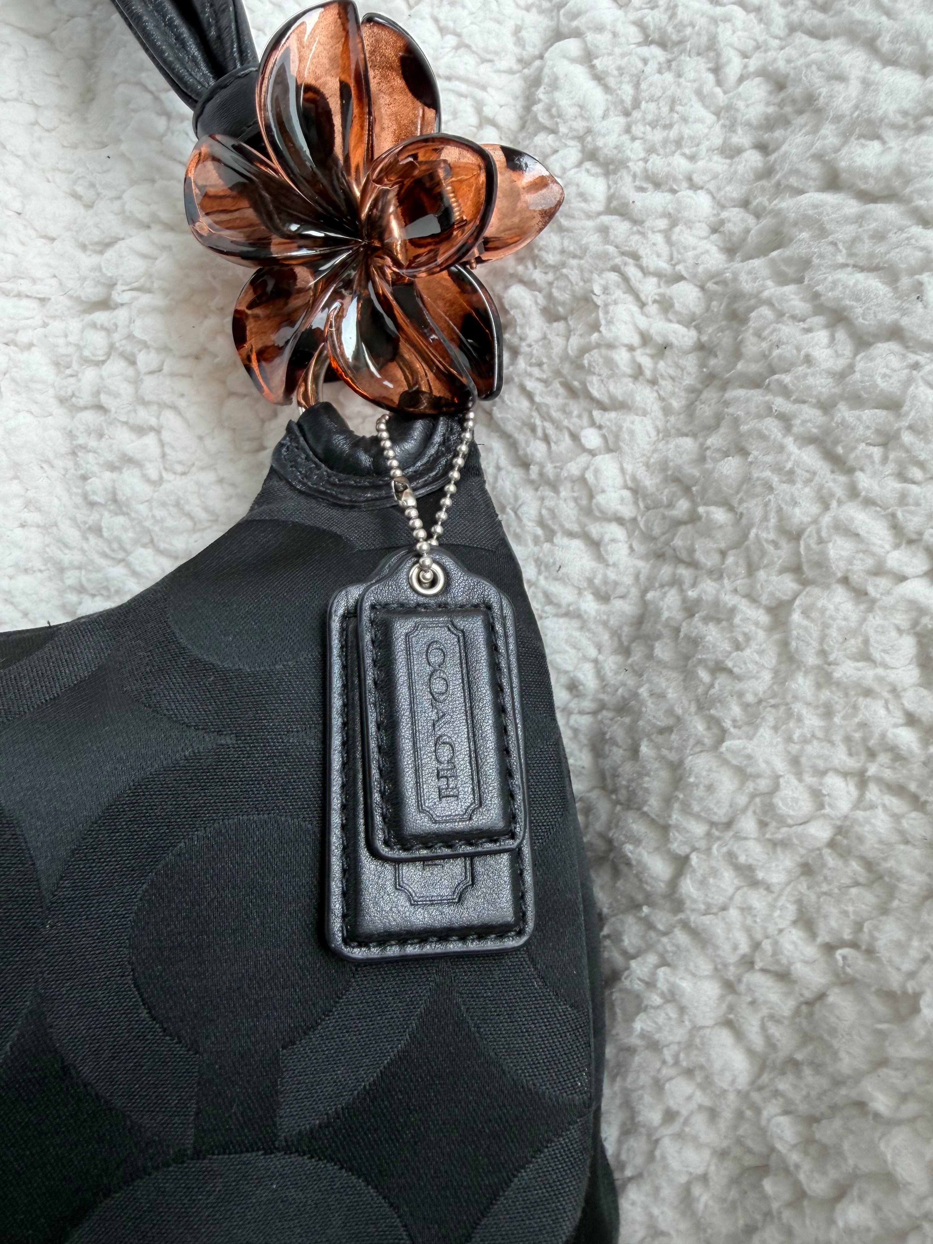 Coach Kirsten Black Shoulder Bag