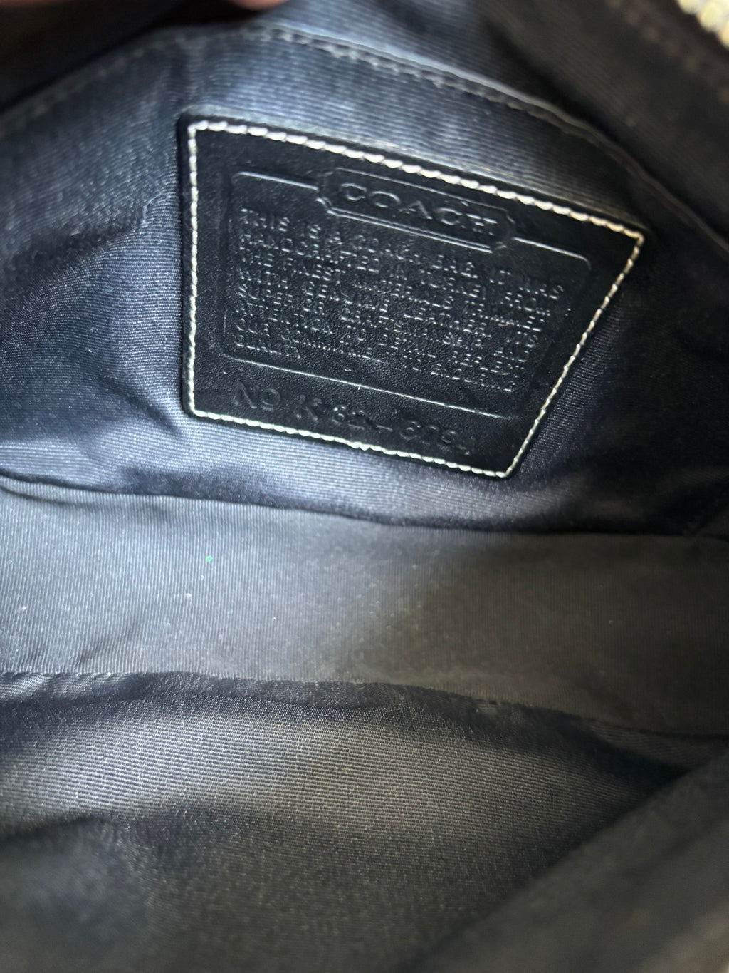 Coach Demi Bag Black Signature
