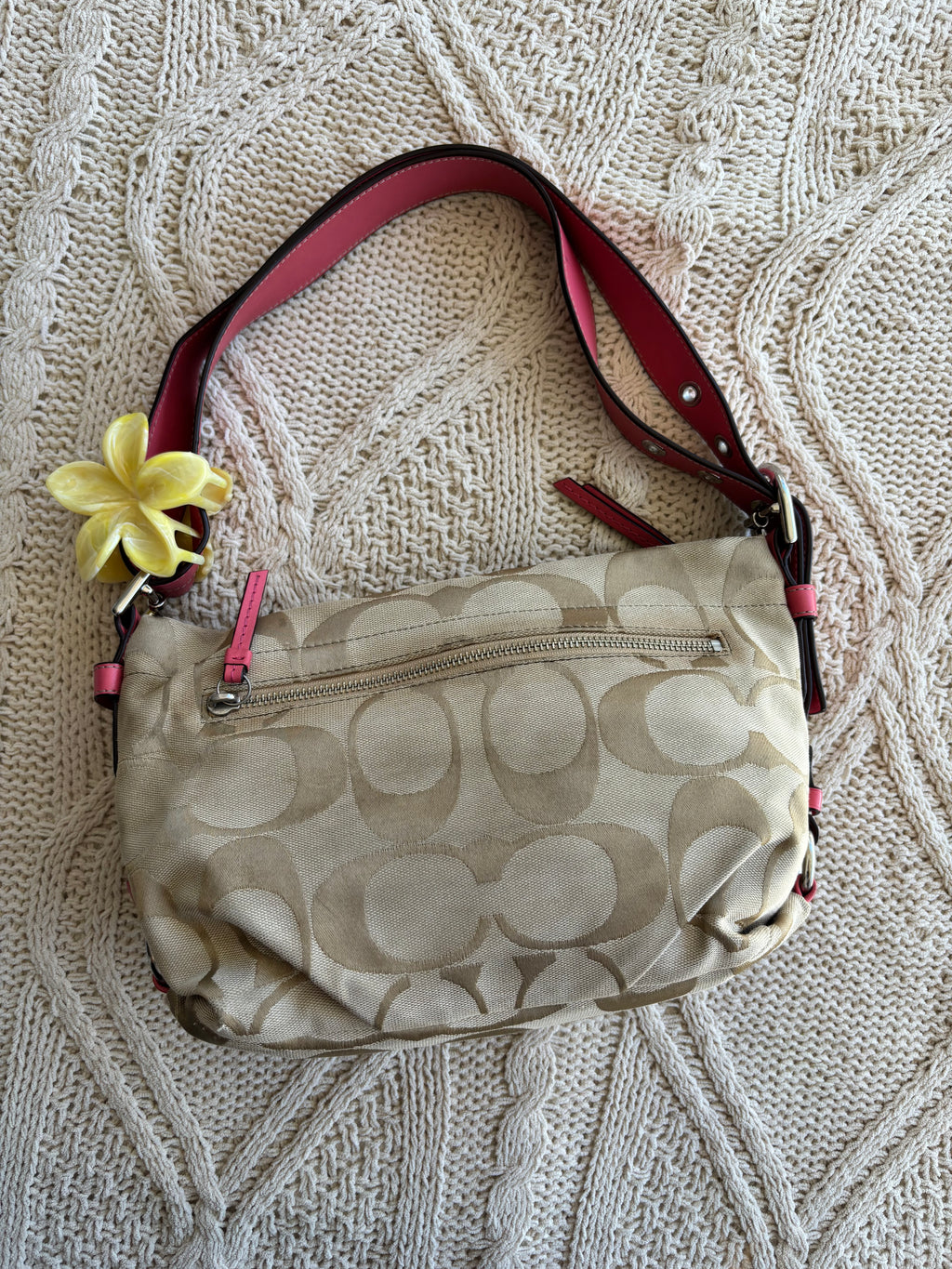 Y2K Coach East West Shoulder Bag