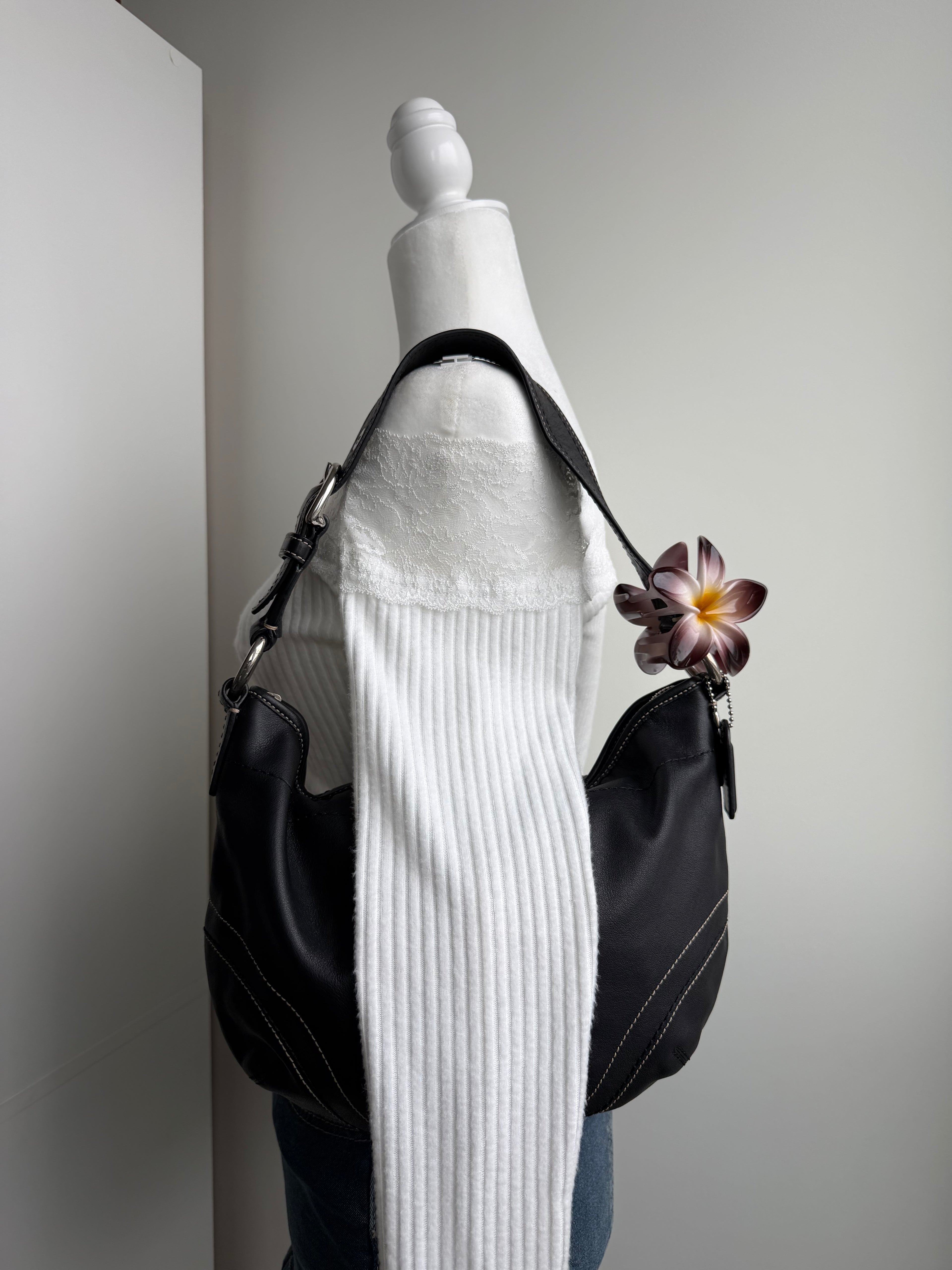 Coach Black Medium Hobo