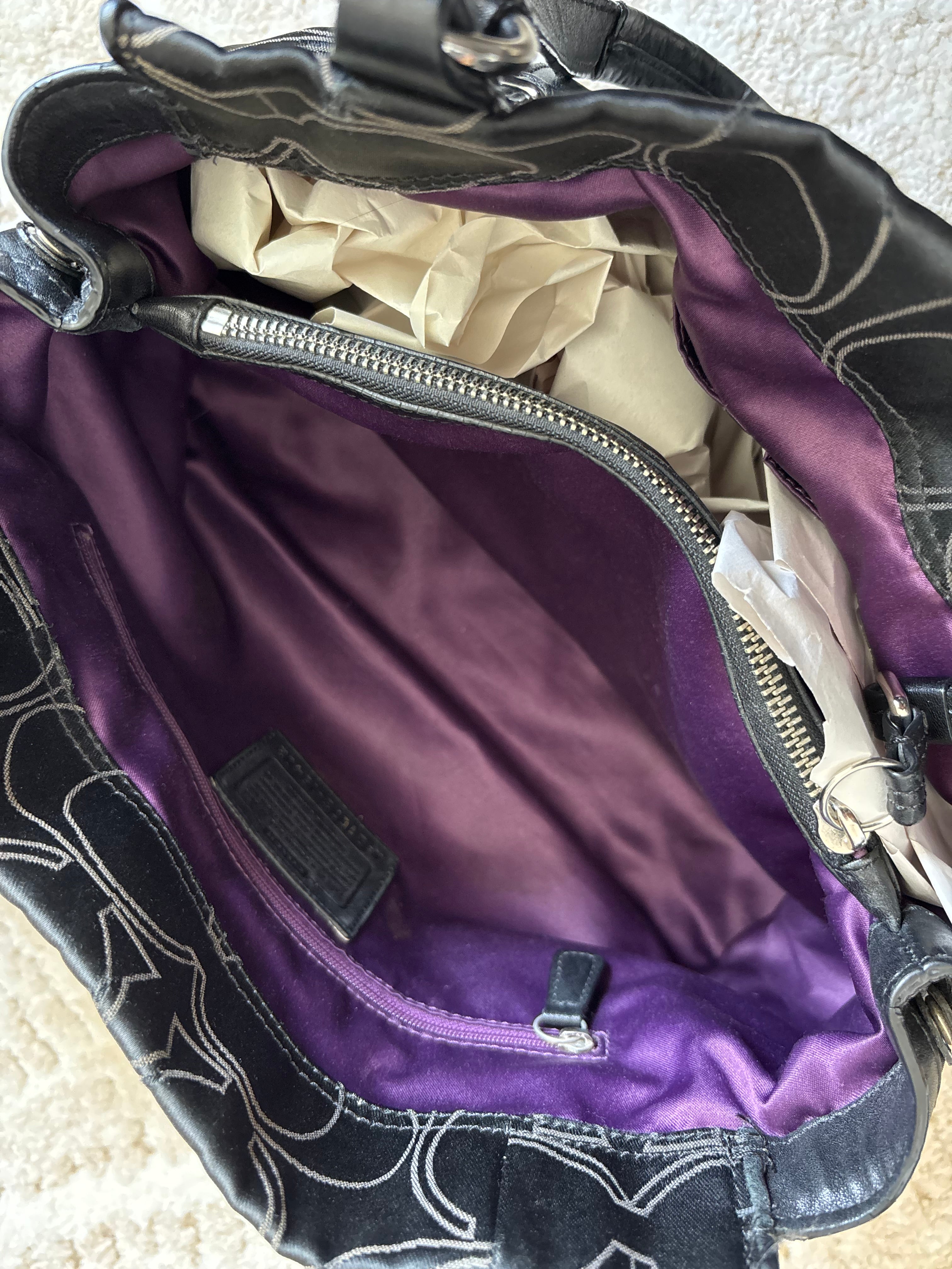 Coach Mia Black Shoulder Bag