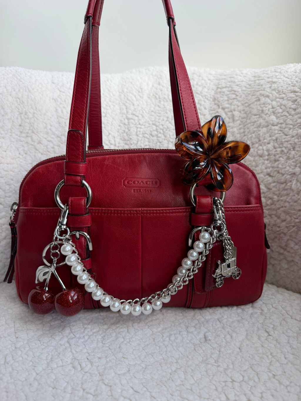 Coach Bonnie Satchel Shoulder Bag