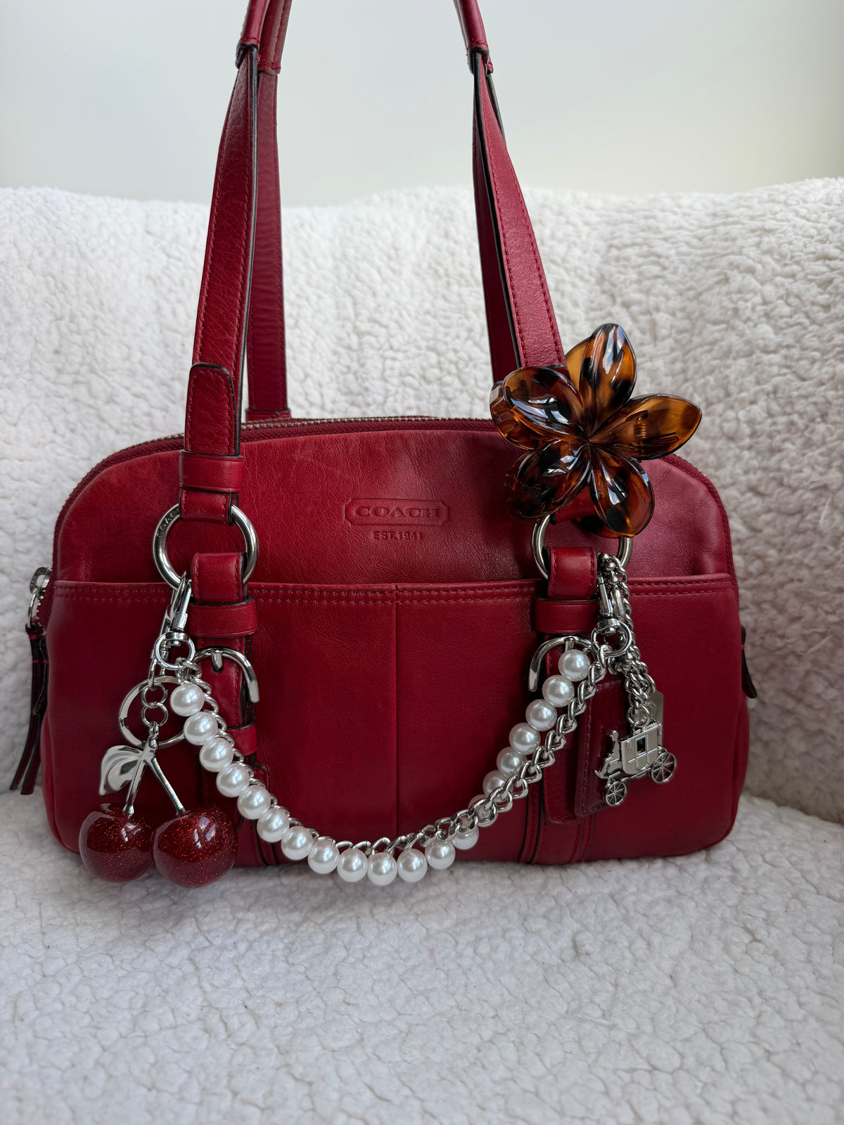 Coach Bonnie Satchel Shoulder Bag