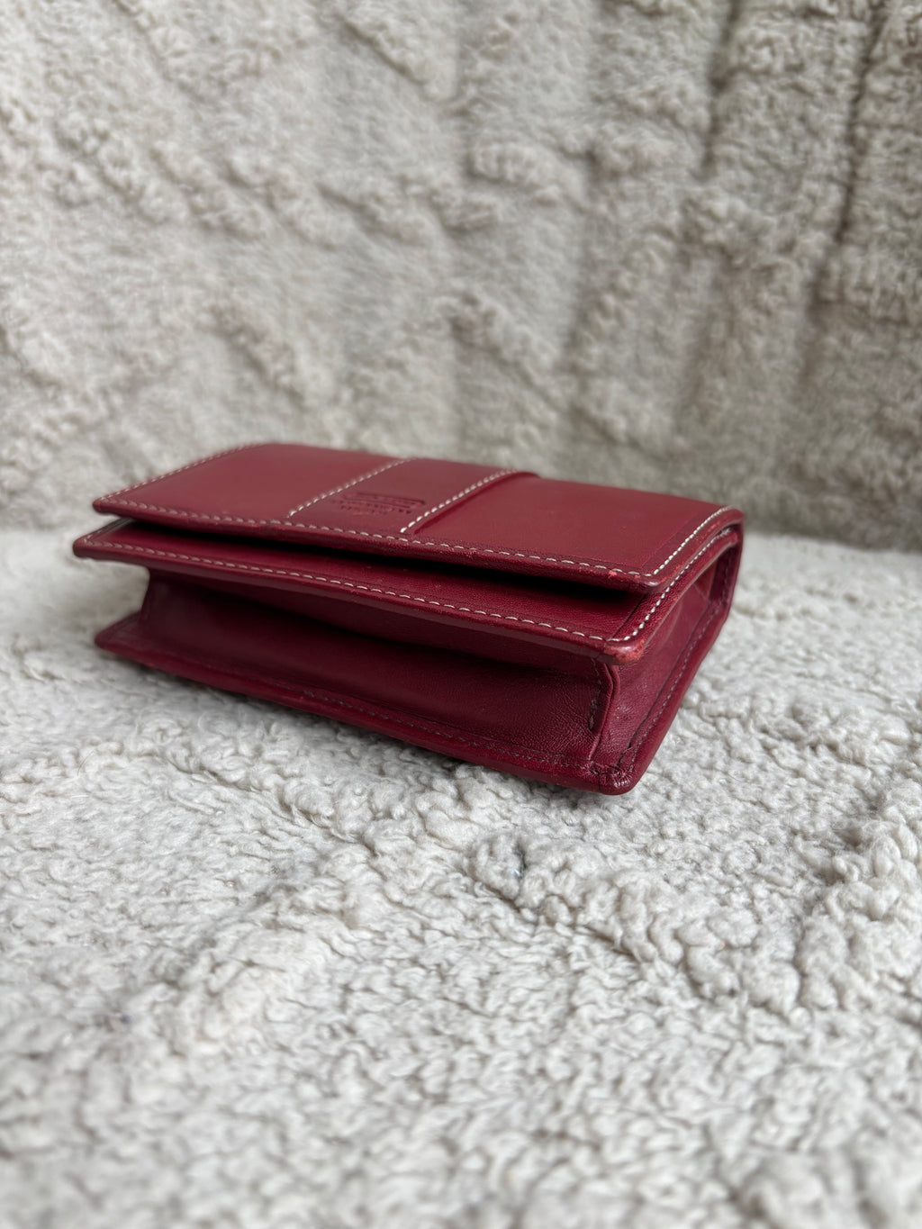 Coach Red Small Wallet