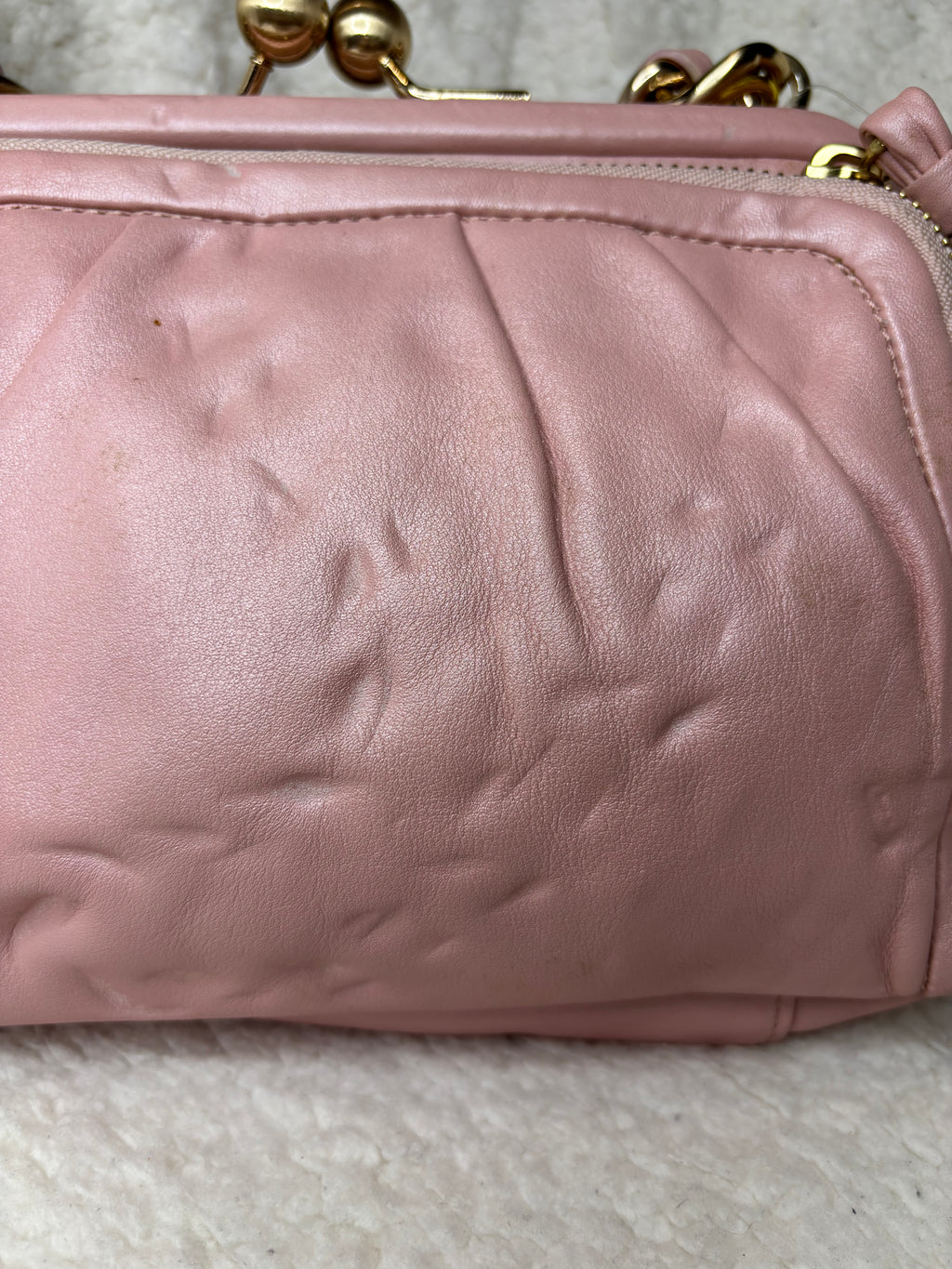 Y2K Coach Parker Pink Shoulder Bag