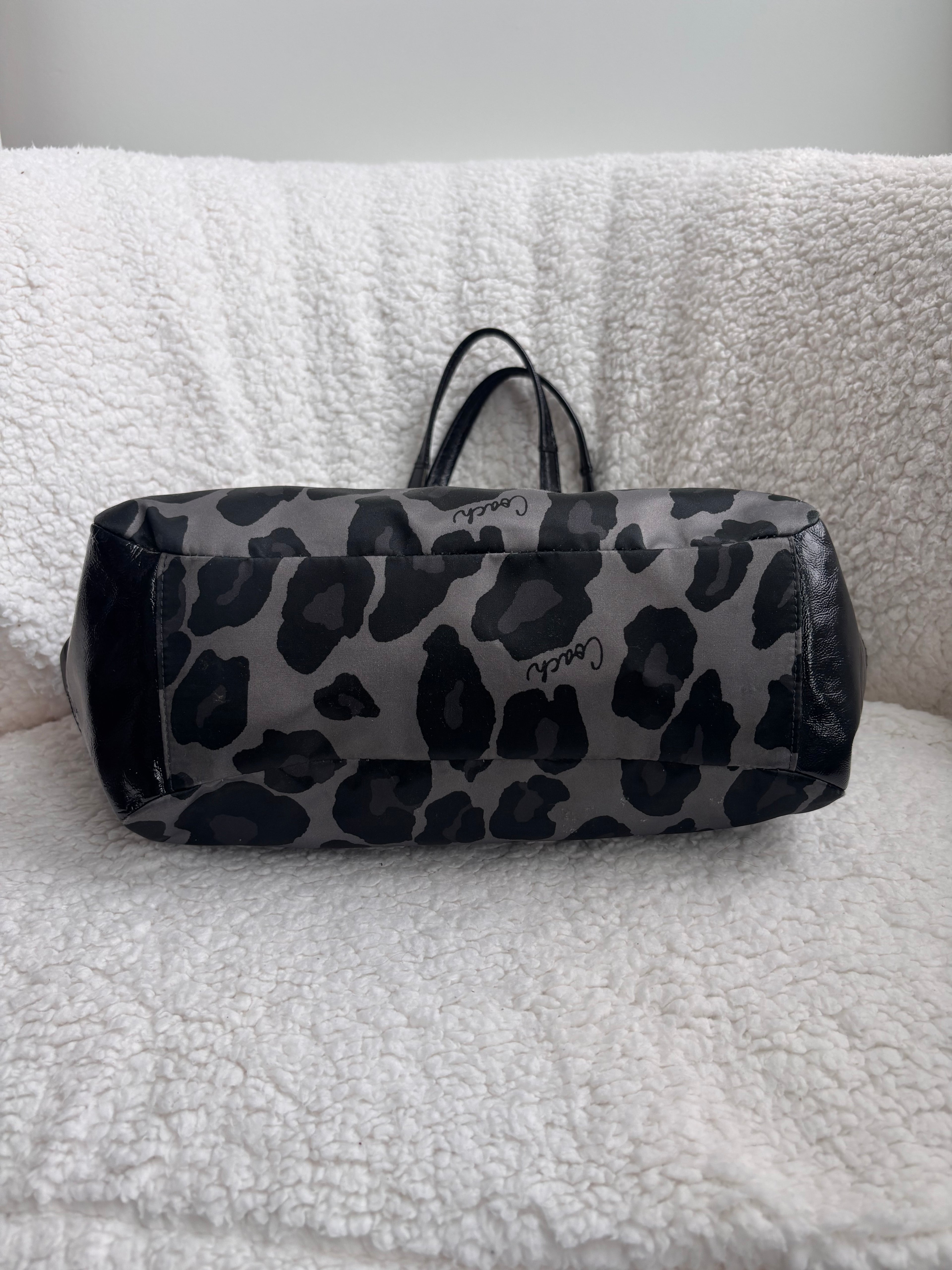Coach Leopard Tote Bag