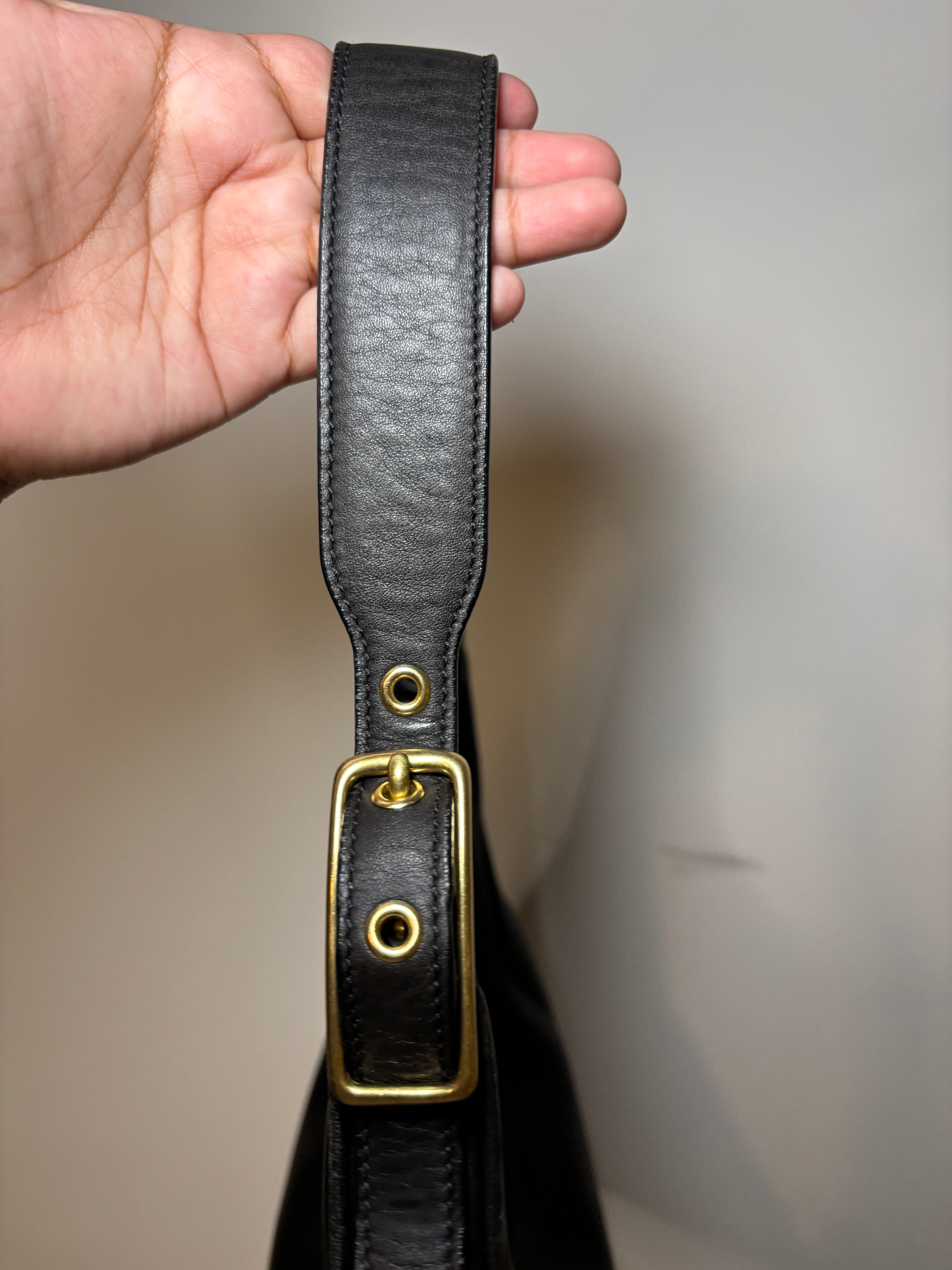 Coach Zoé Black Shoulder Bag