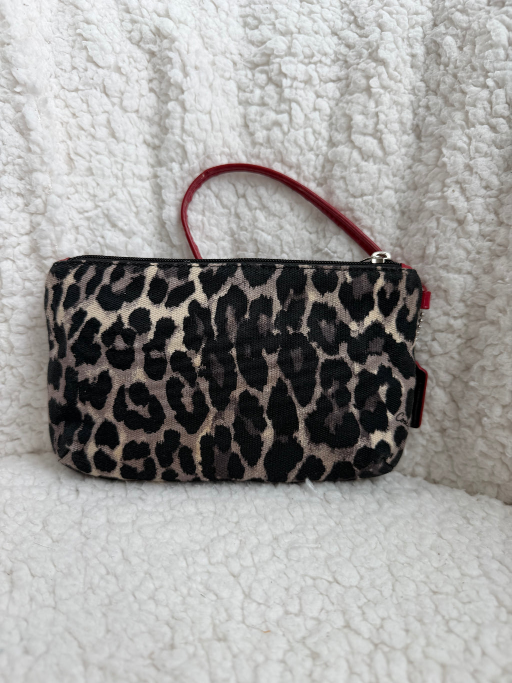 Coach Cheetah Wristlet