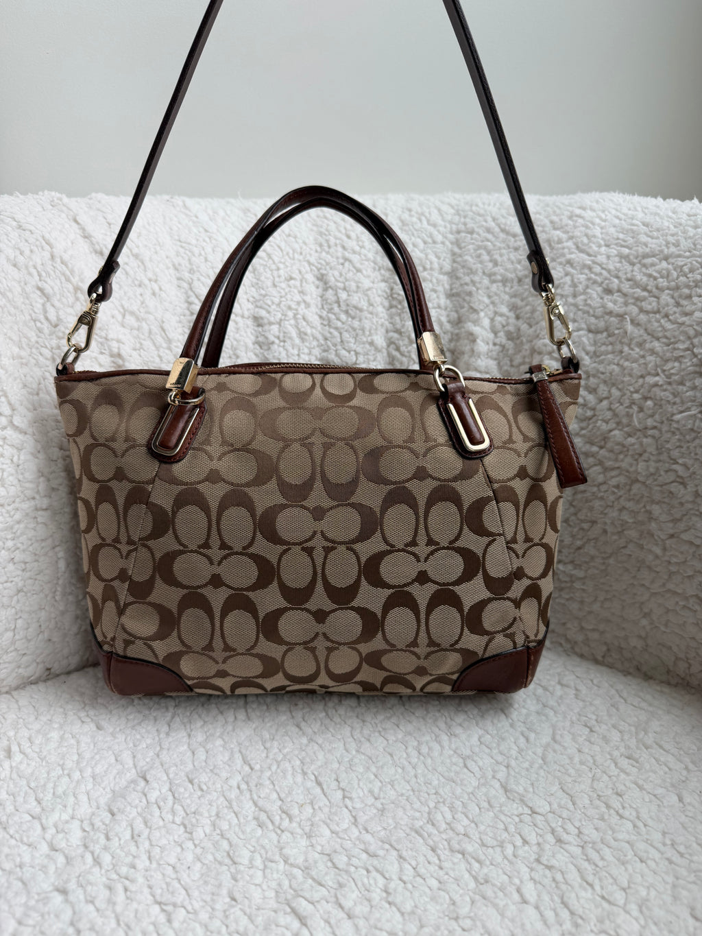 Coach Small Signature Satchel