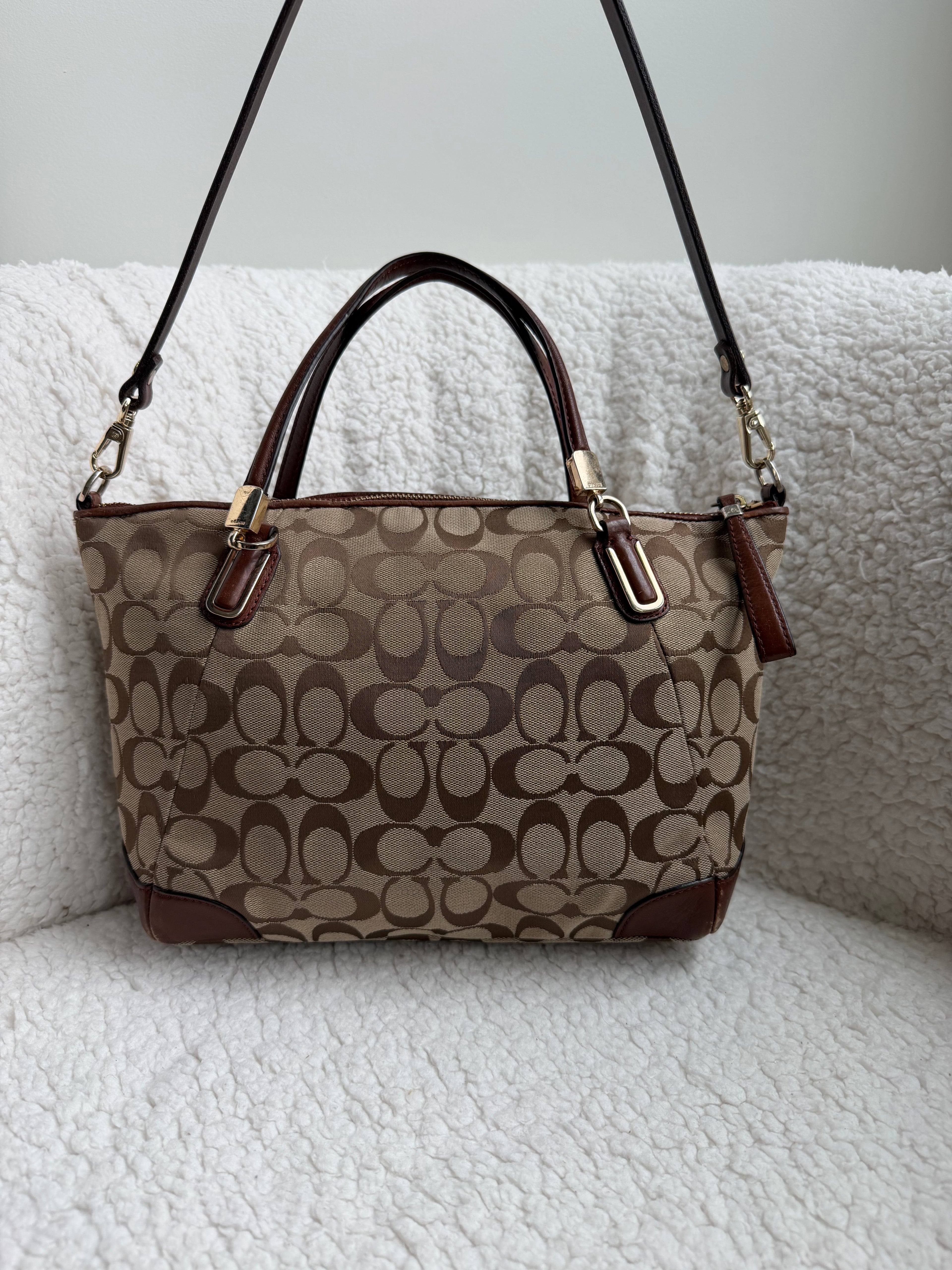 Coach Small Signature Satchel