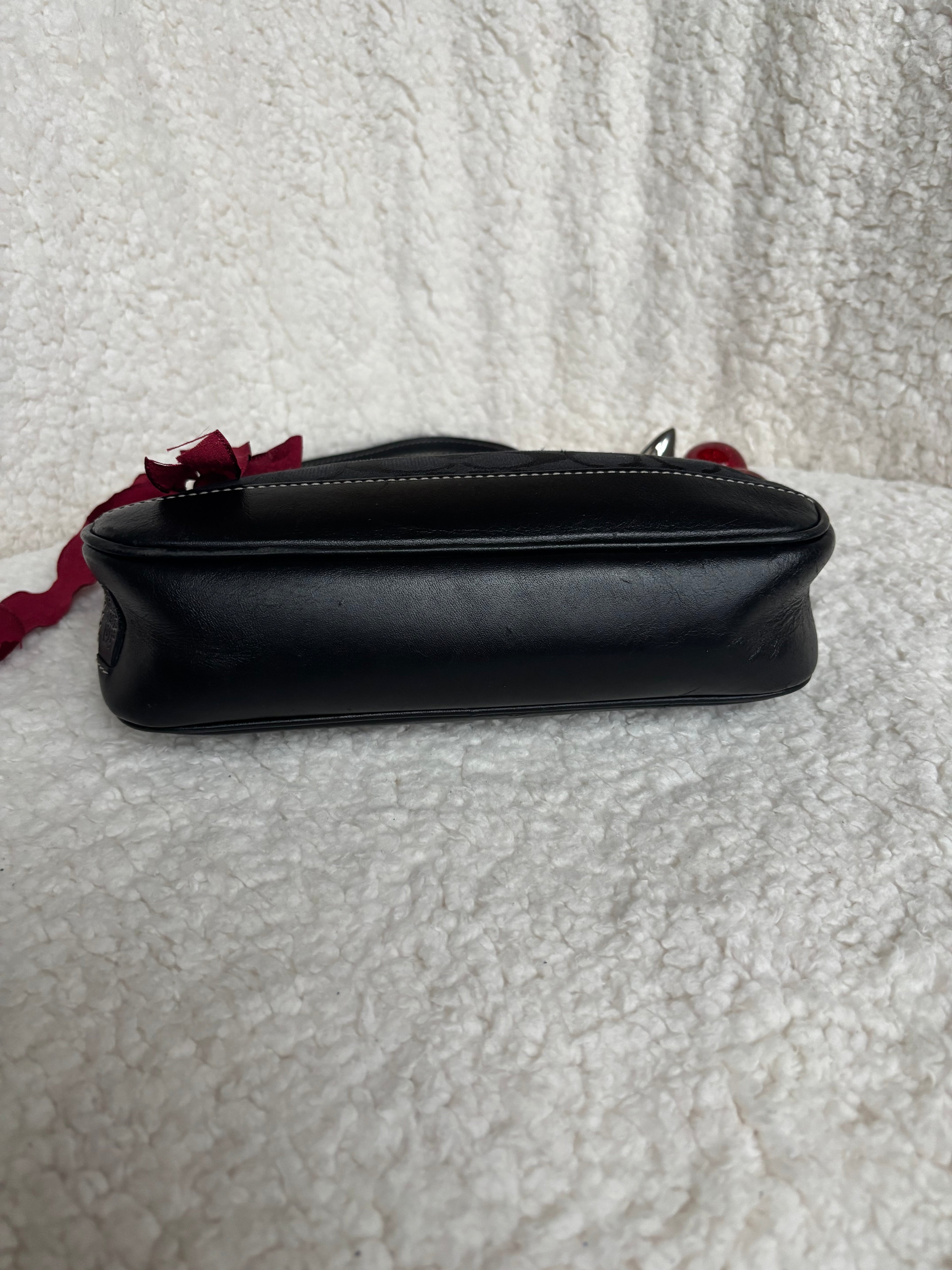 Y2K Coach Demi Bag Black Signature
