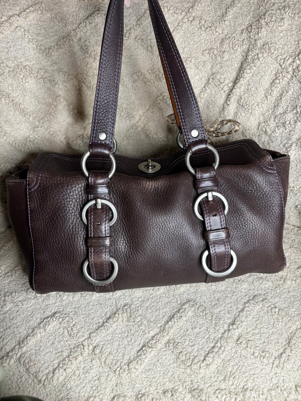 Coach Brown Leather Satchel