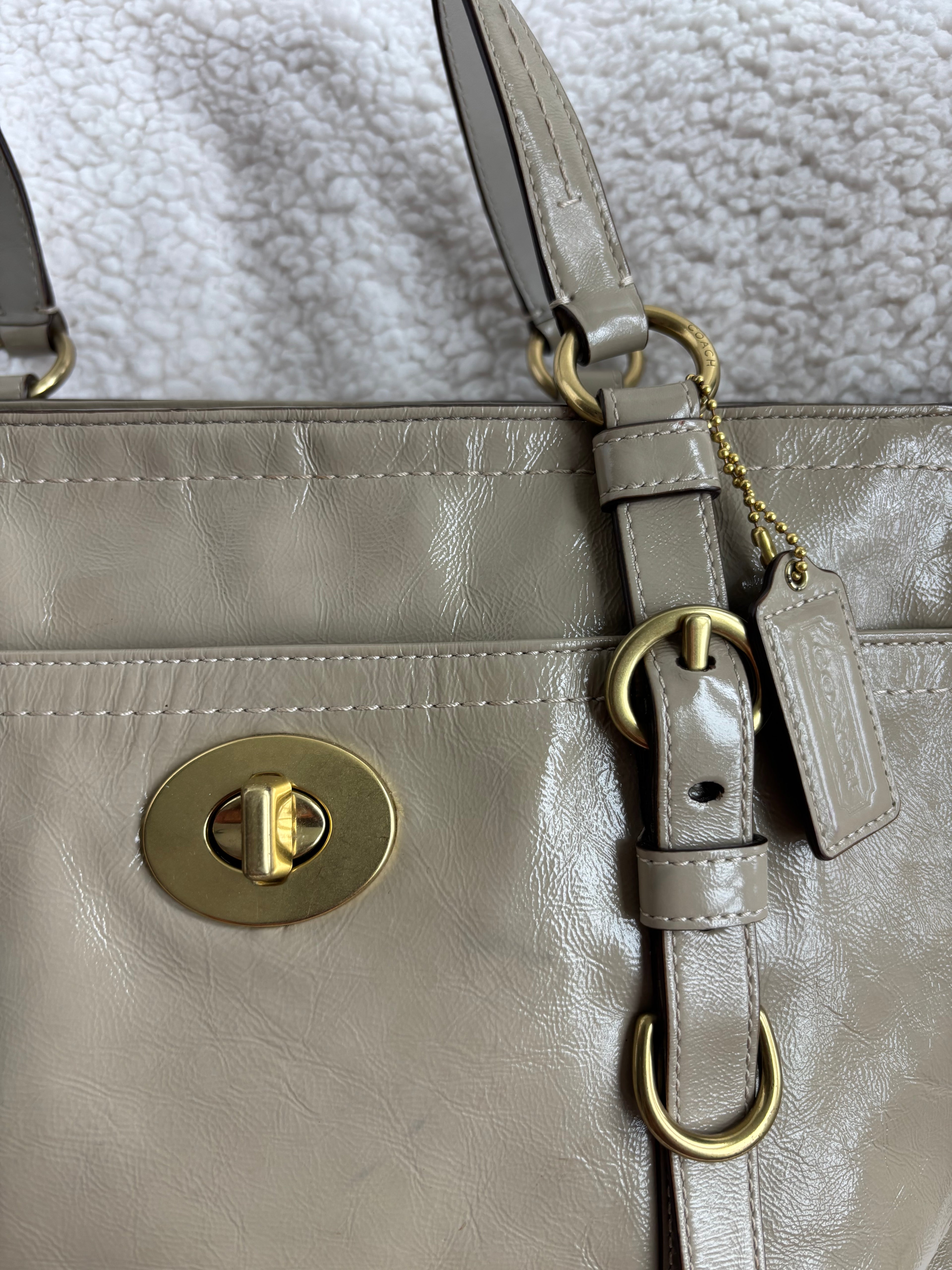 Coach Turnlock Shoulder Bag