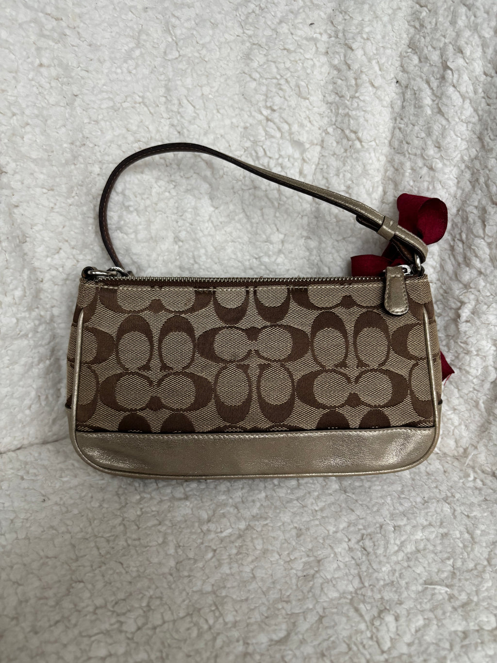 Coach Demi Bag Brown Signature