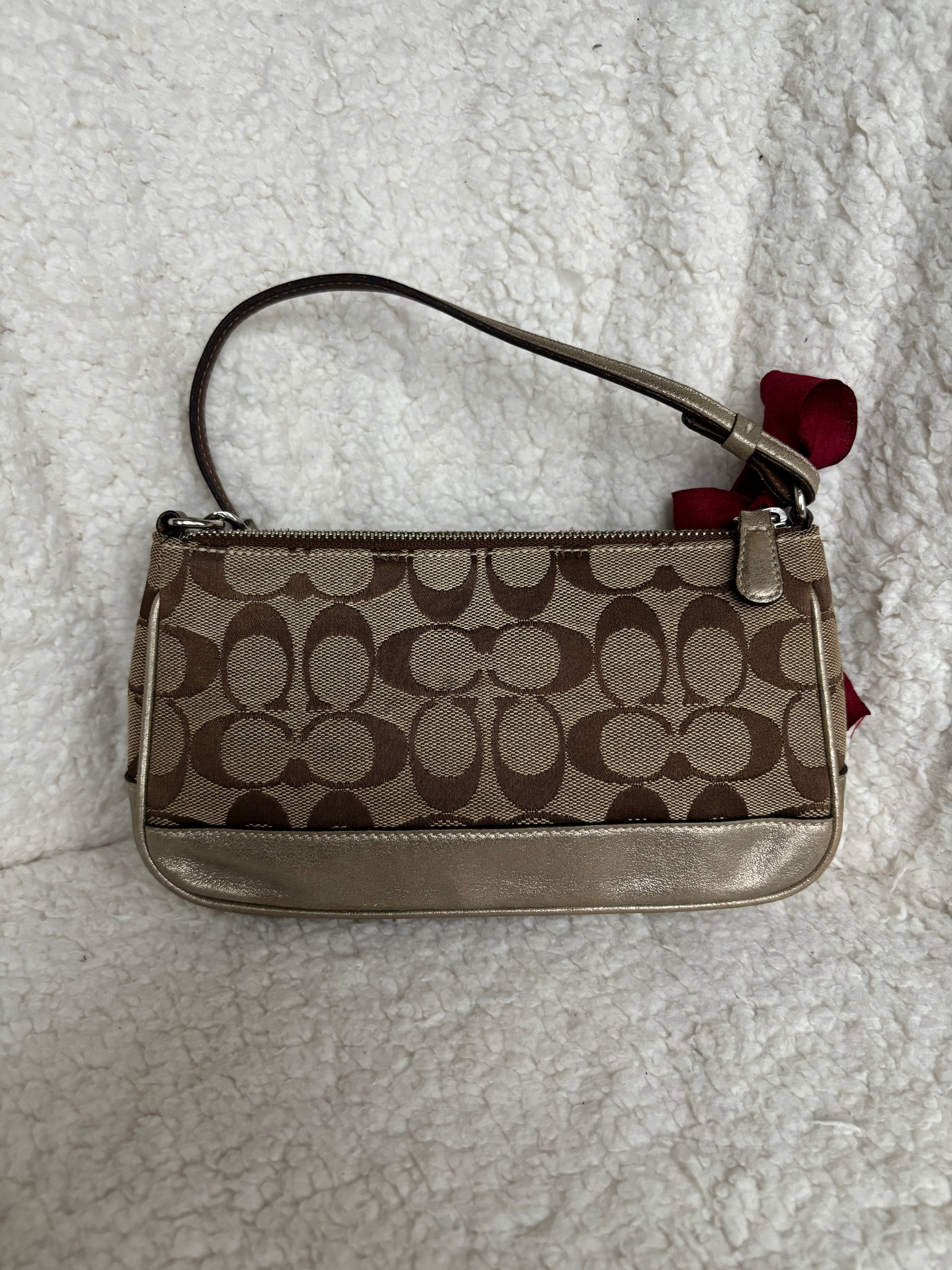 Coach Demi Bag Brown Signature