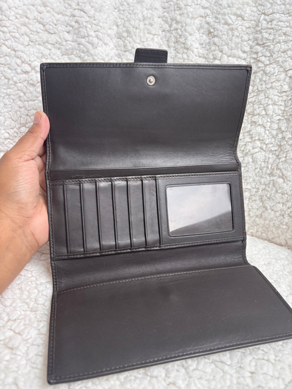 Coach Brown Soho Signature Wallet