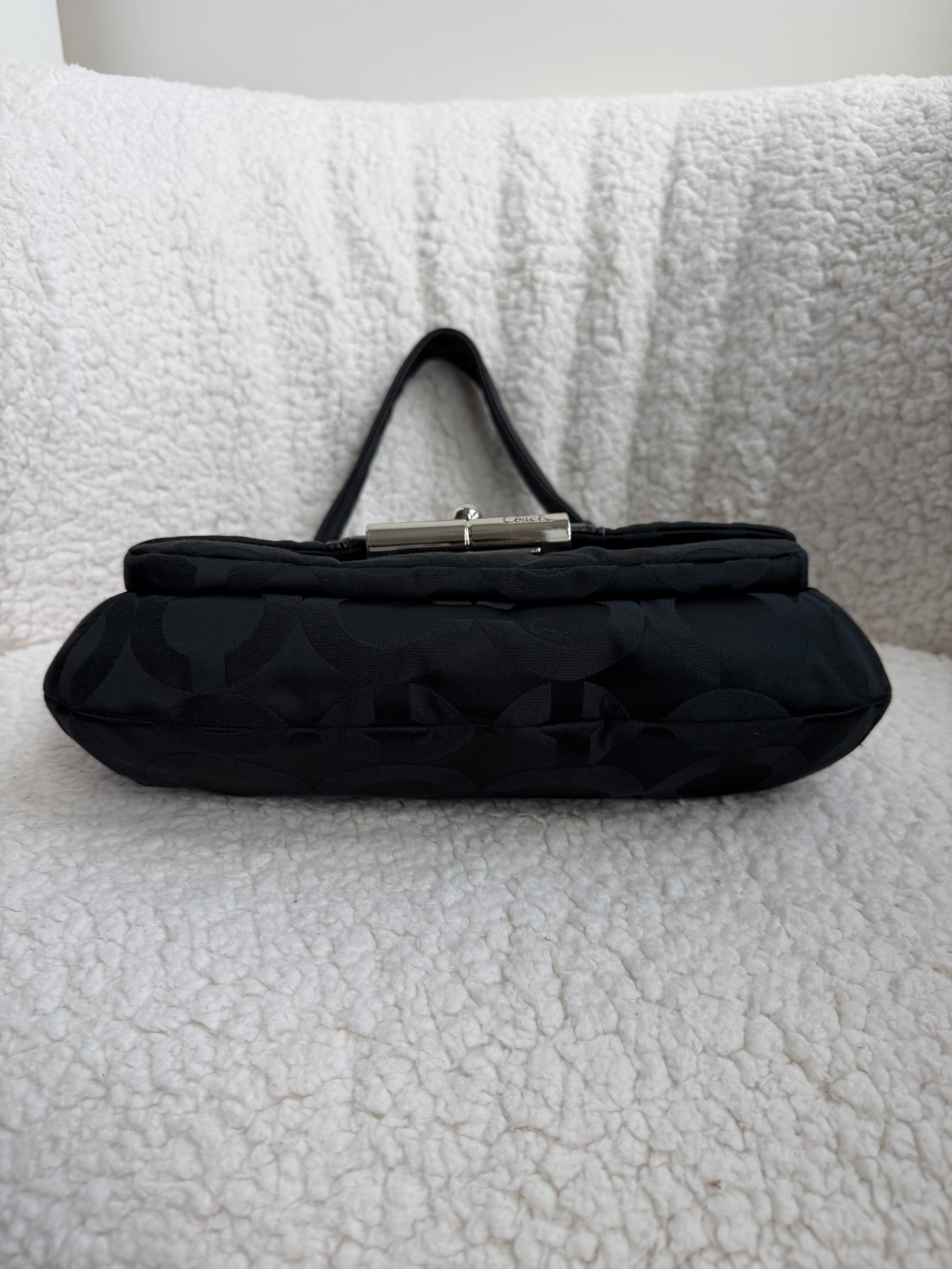 Coach Kirsten Black Shoulder Bag