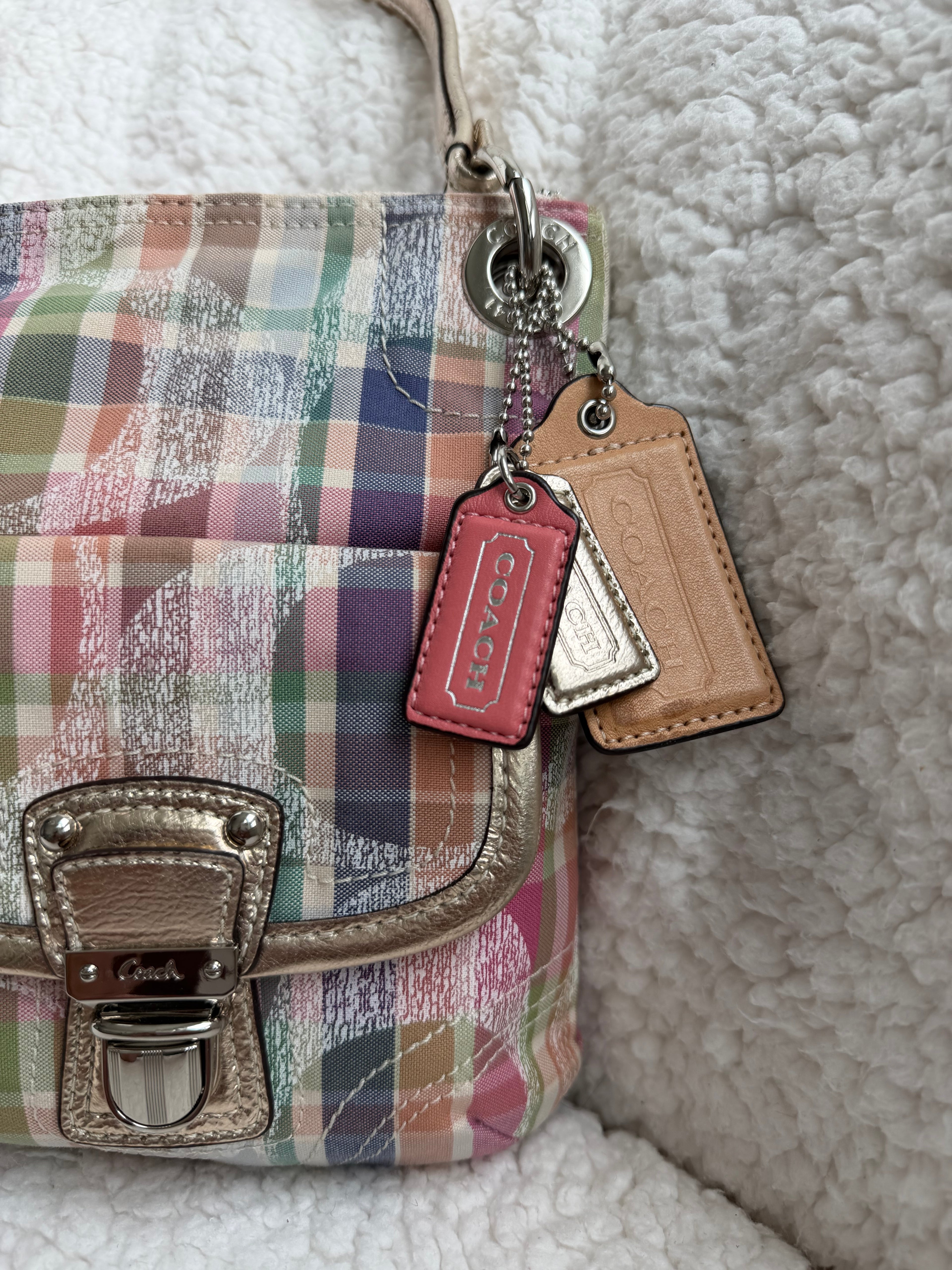 Coach Poppy Madras Bag