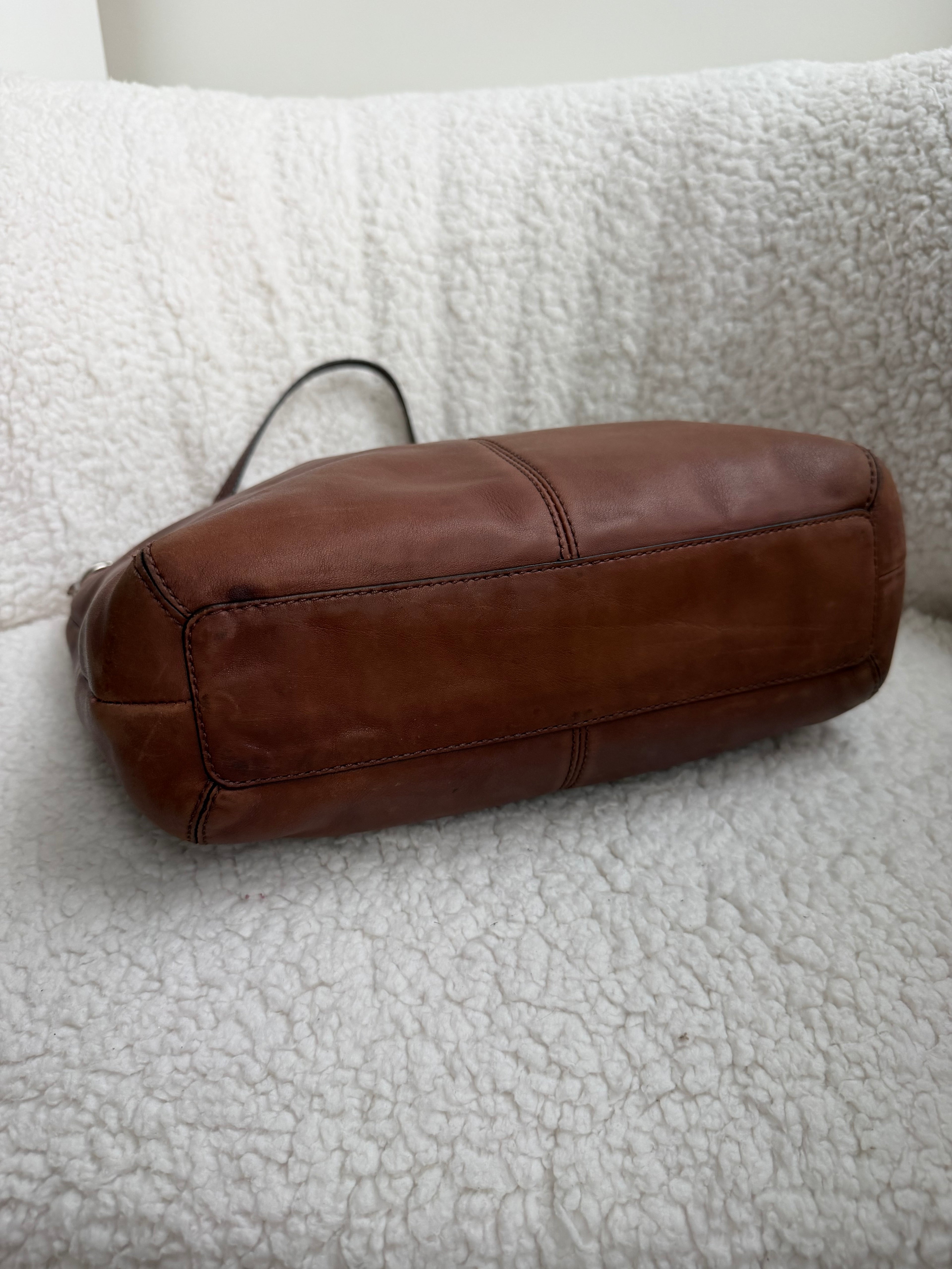 Coach Brown Hobo Shoulder Bag