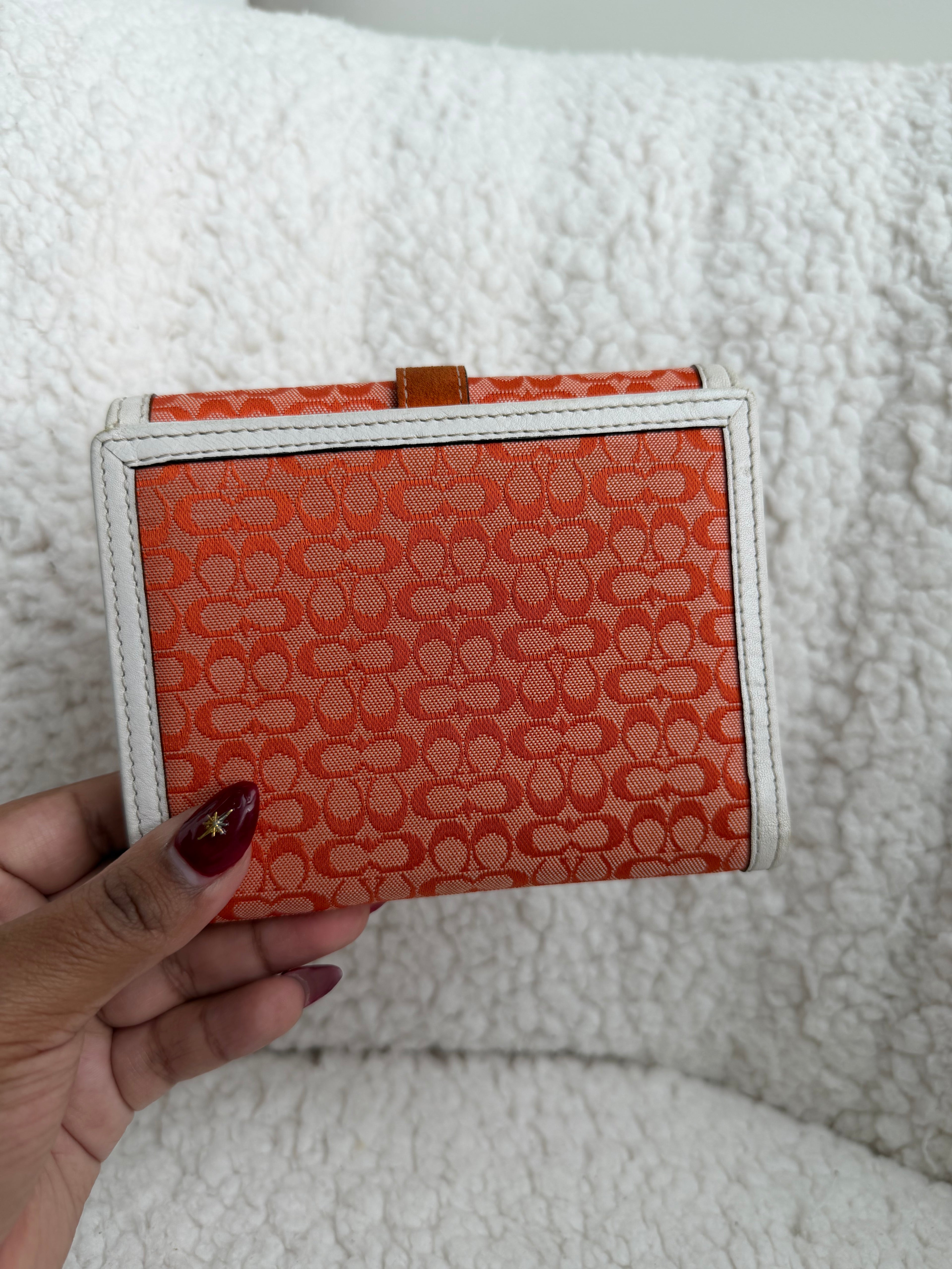 Coach Orange Soho Wallet
