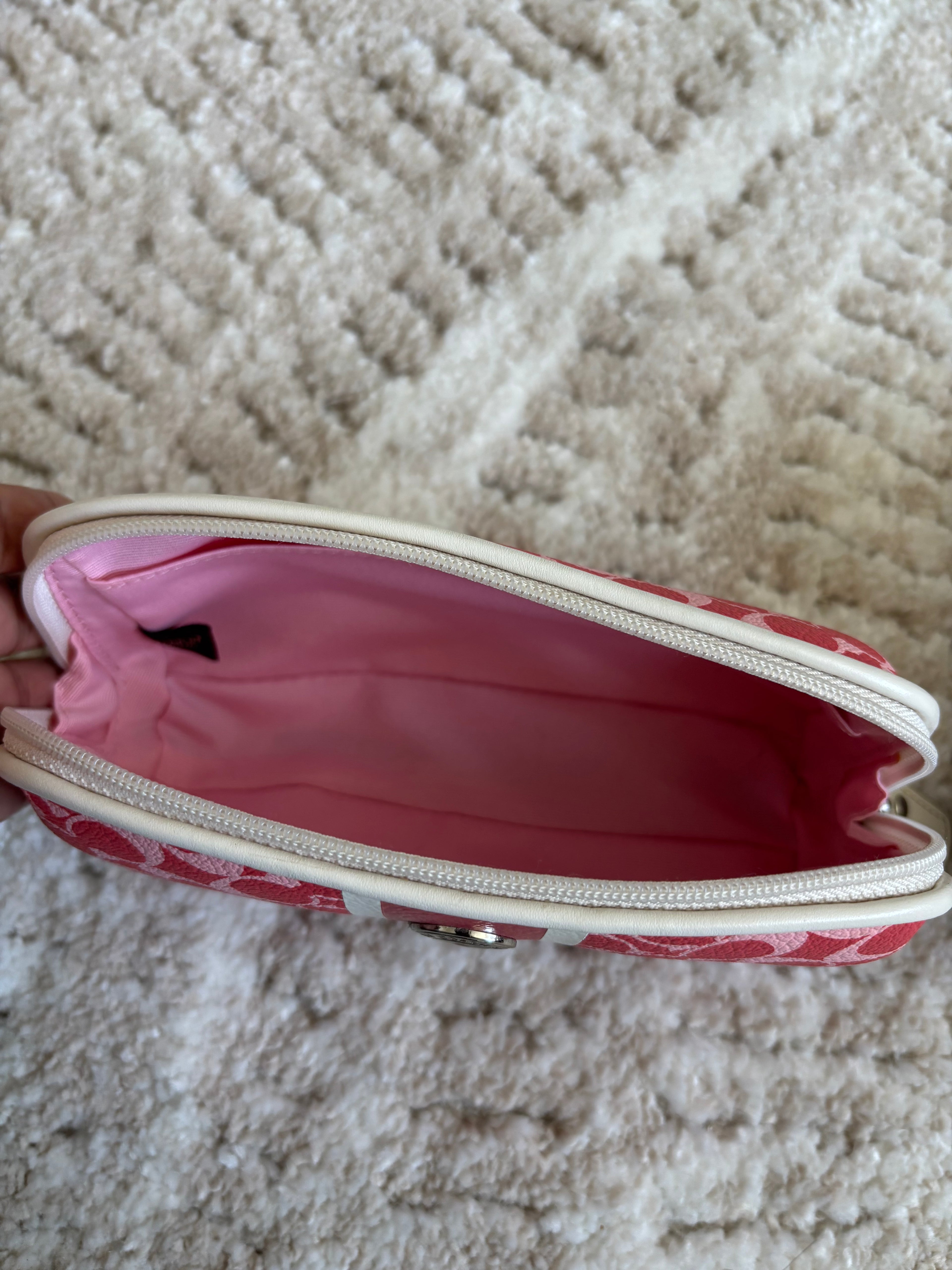 Coach Pink Accessory Pouch
