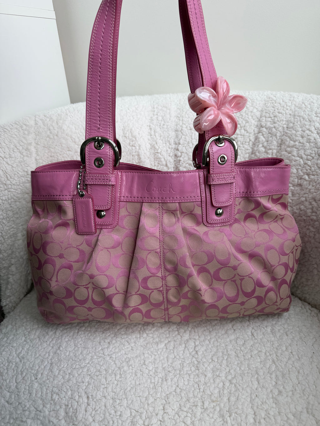Coach Barbie Pink Shoulder Bag
