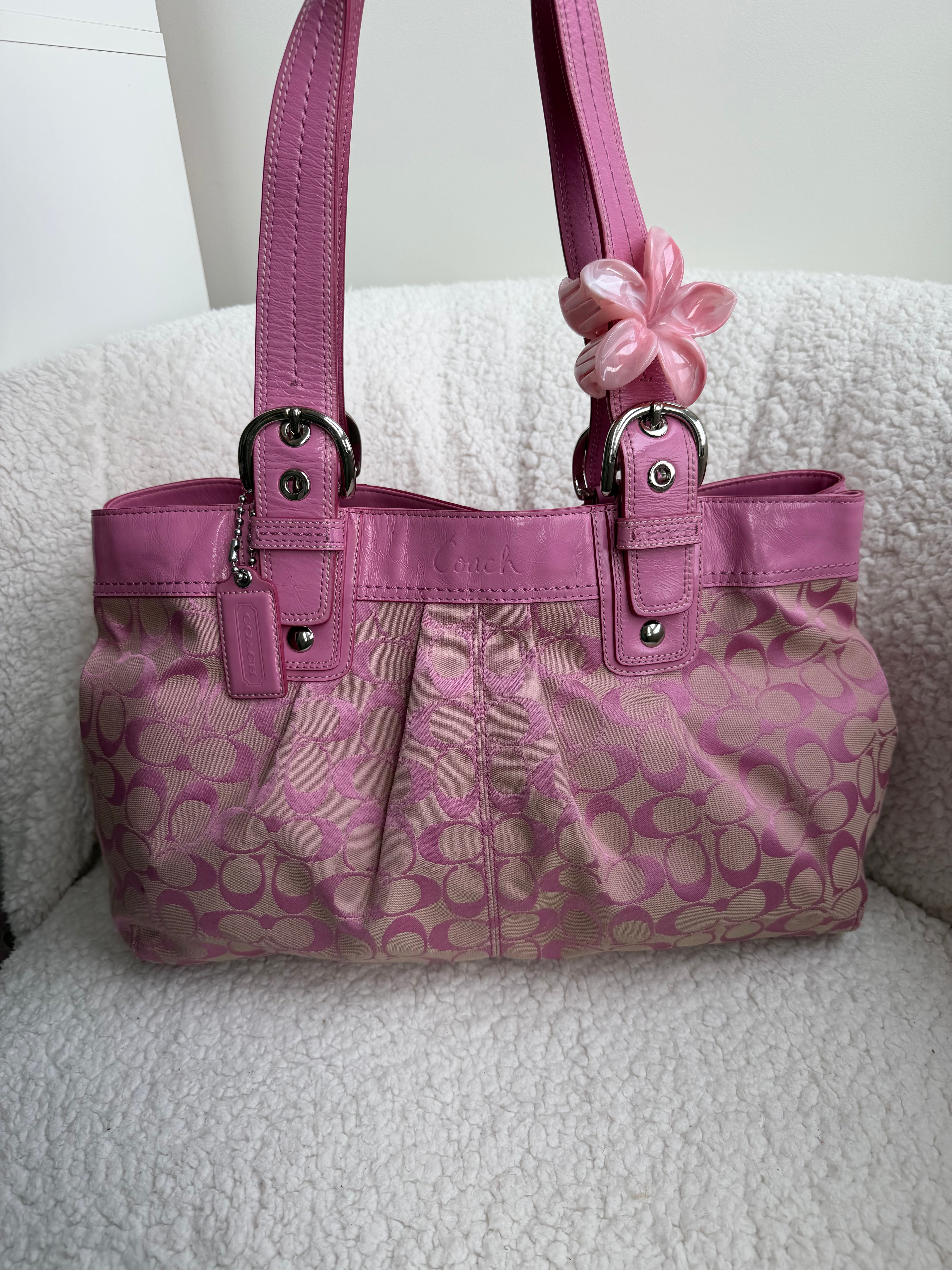 Coach Barbie Pink Shoulder Bag