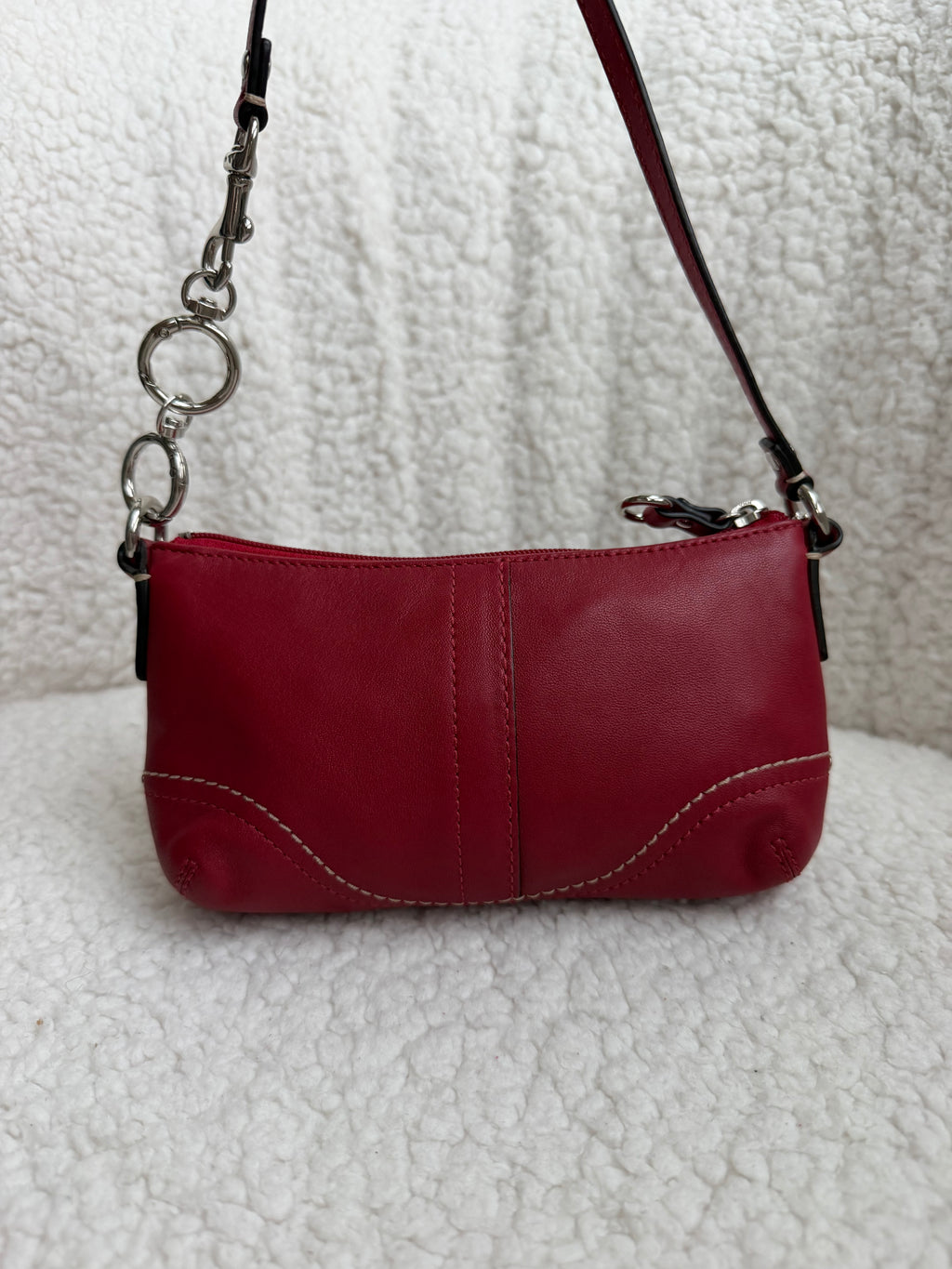 Coach Cherry Red Mini Bag