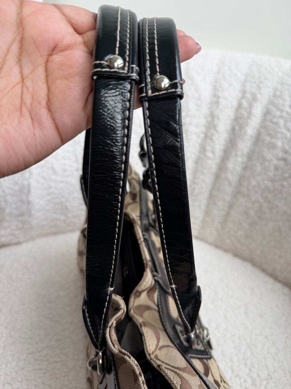 Coach Signature Penelope Shoulder Bag