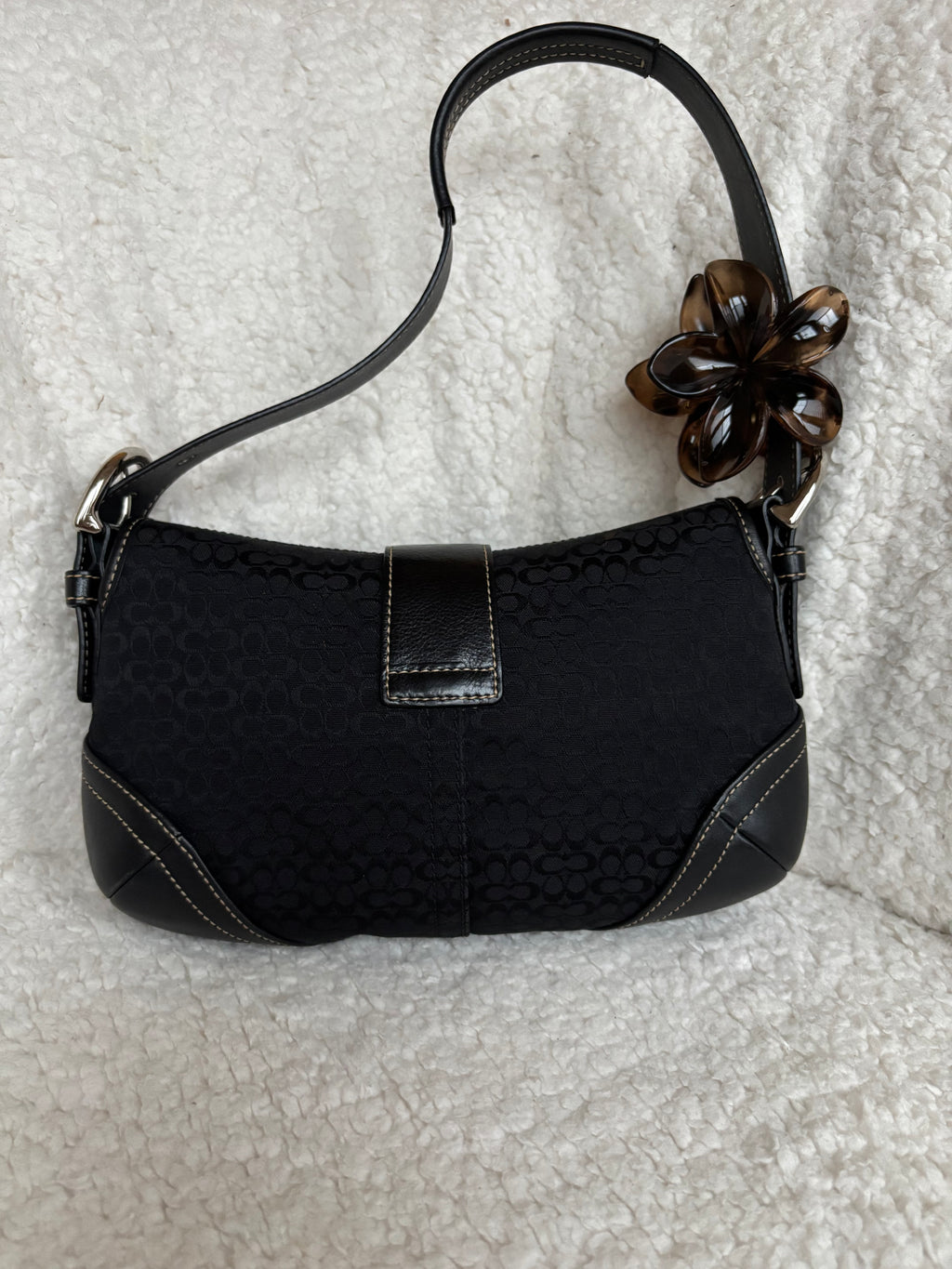 Y2K Coach Mini Soho Black Signature