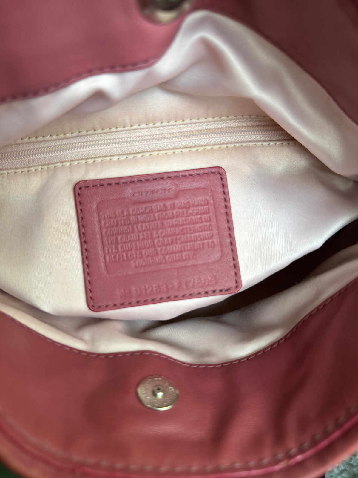 Coach Shoulder Bag Mauve