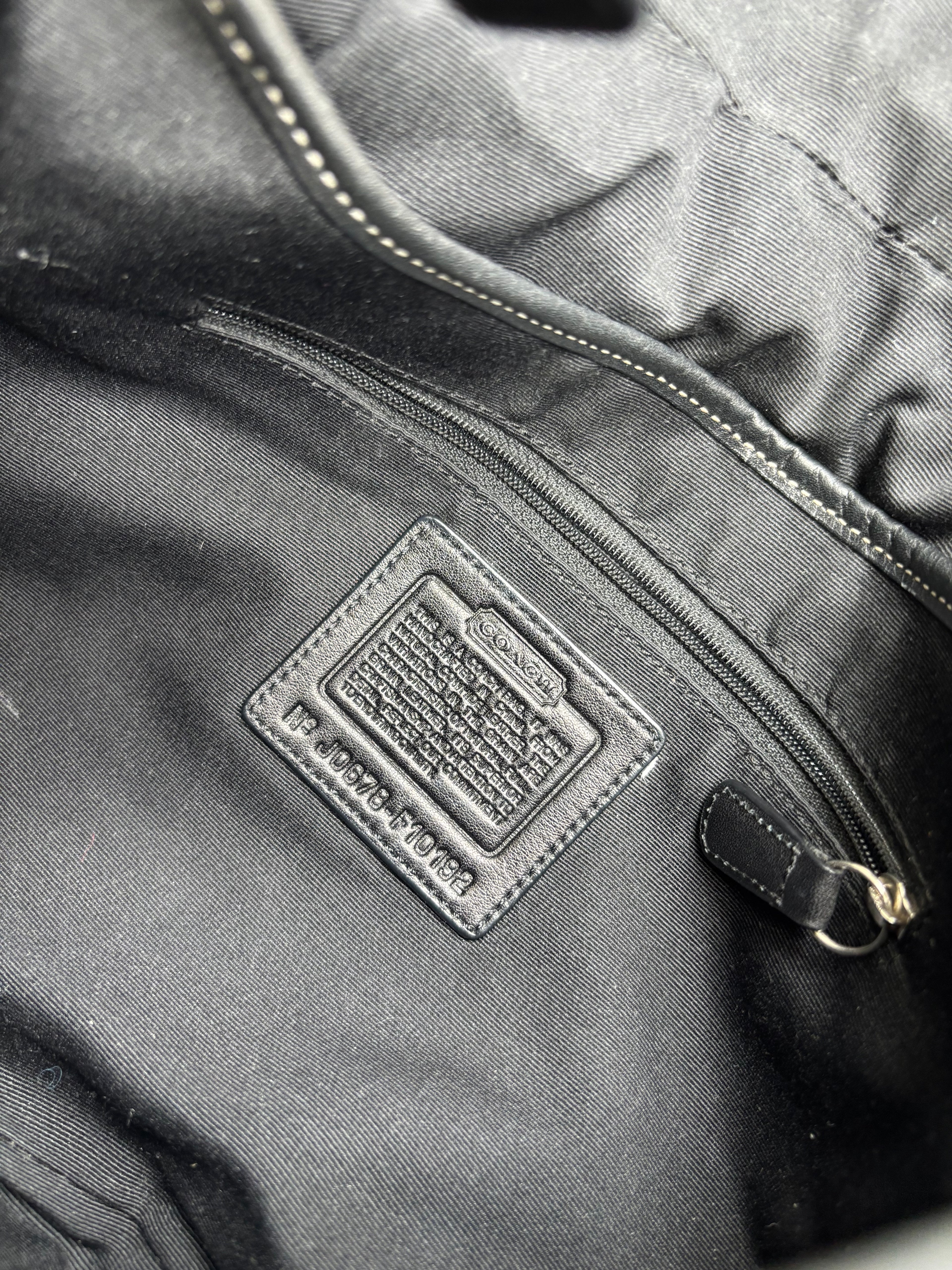 Coach Black Soho Large