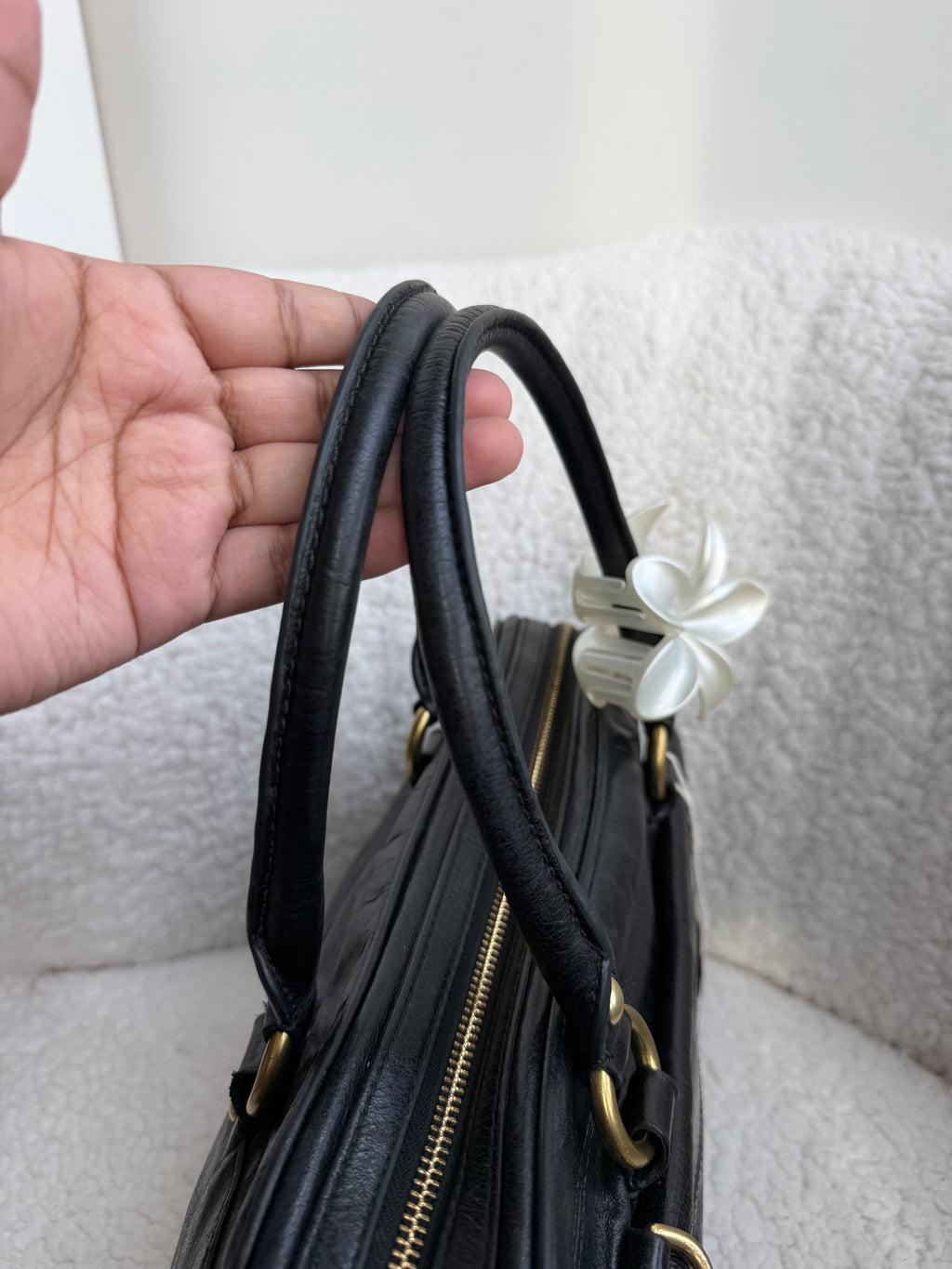 Coach Black Satchel