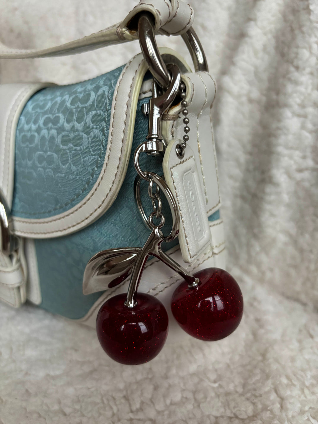 Coach Mini Soho Blue Signature