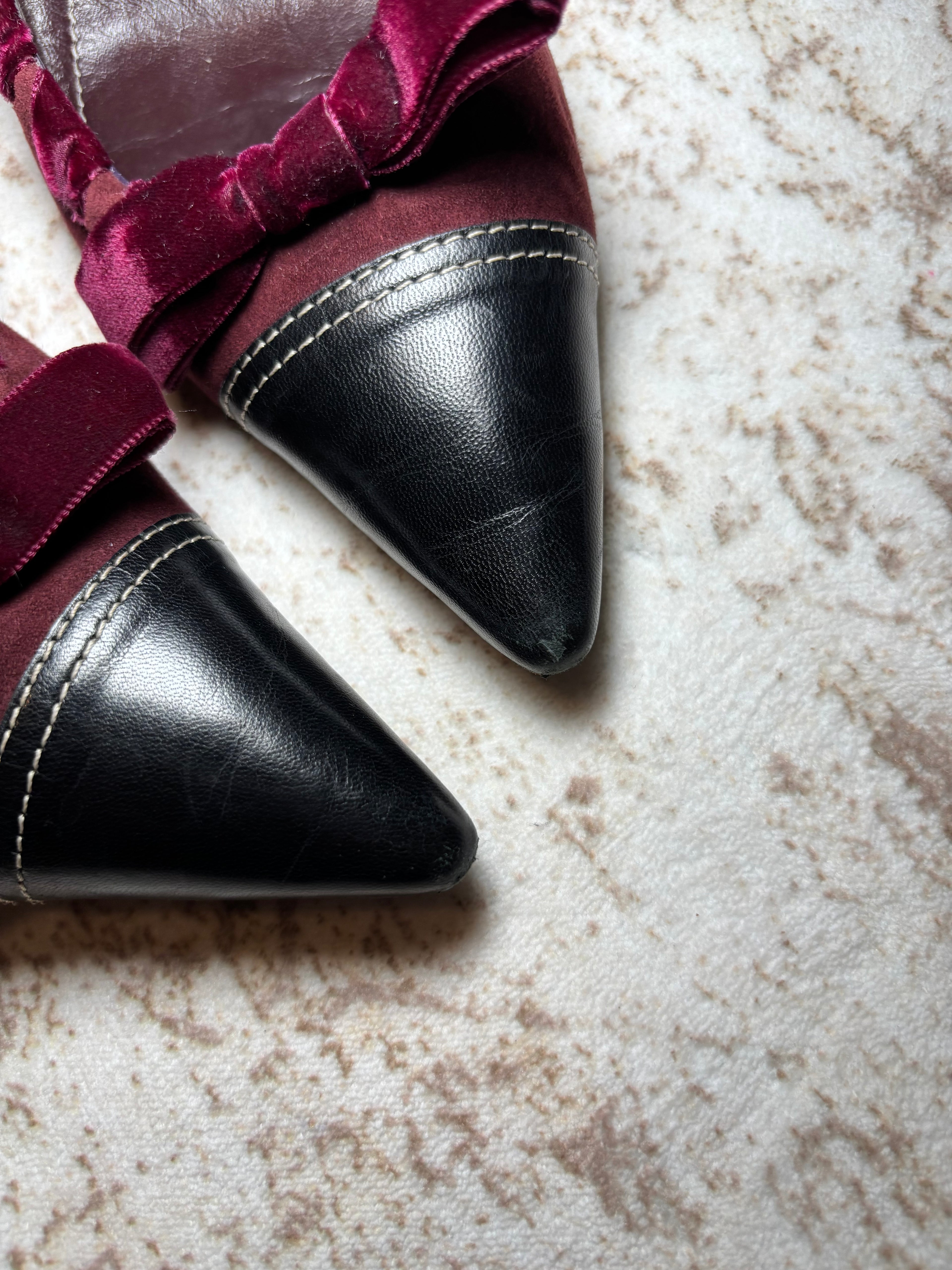 Coach Holiday Kitten Heels