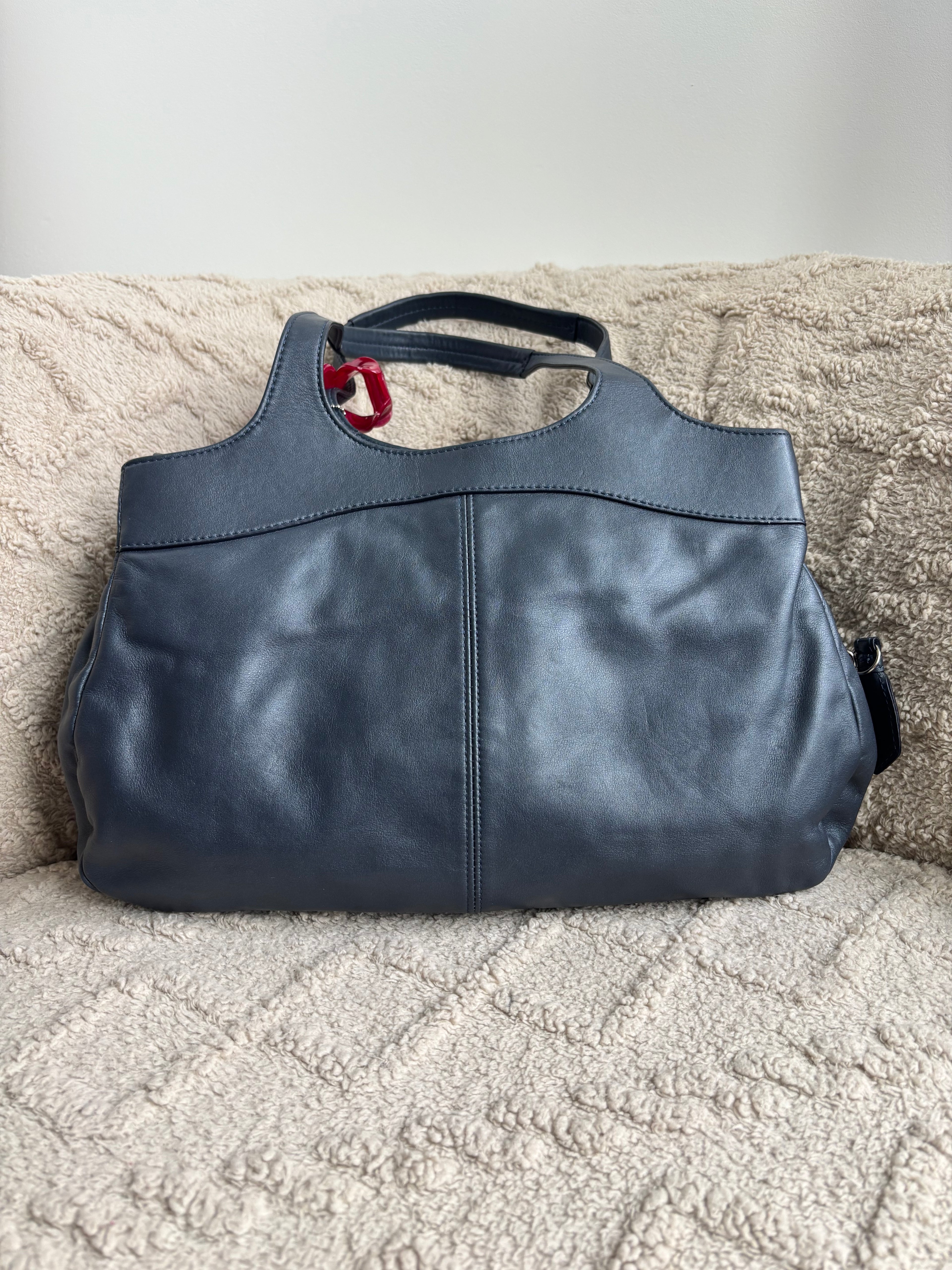 Y2K Coach Lexi Midnight Blue Shoulder Bag