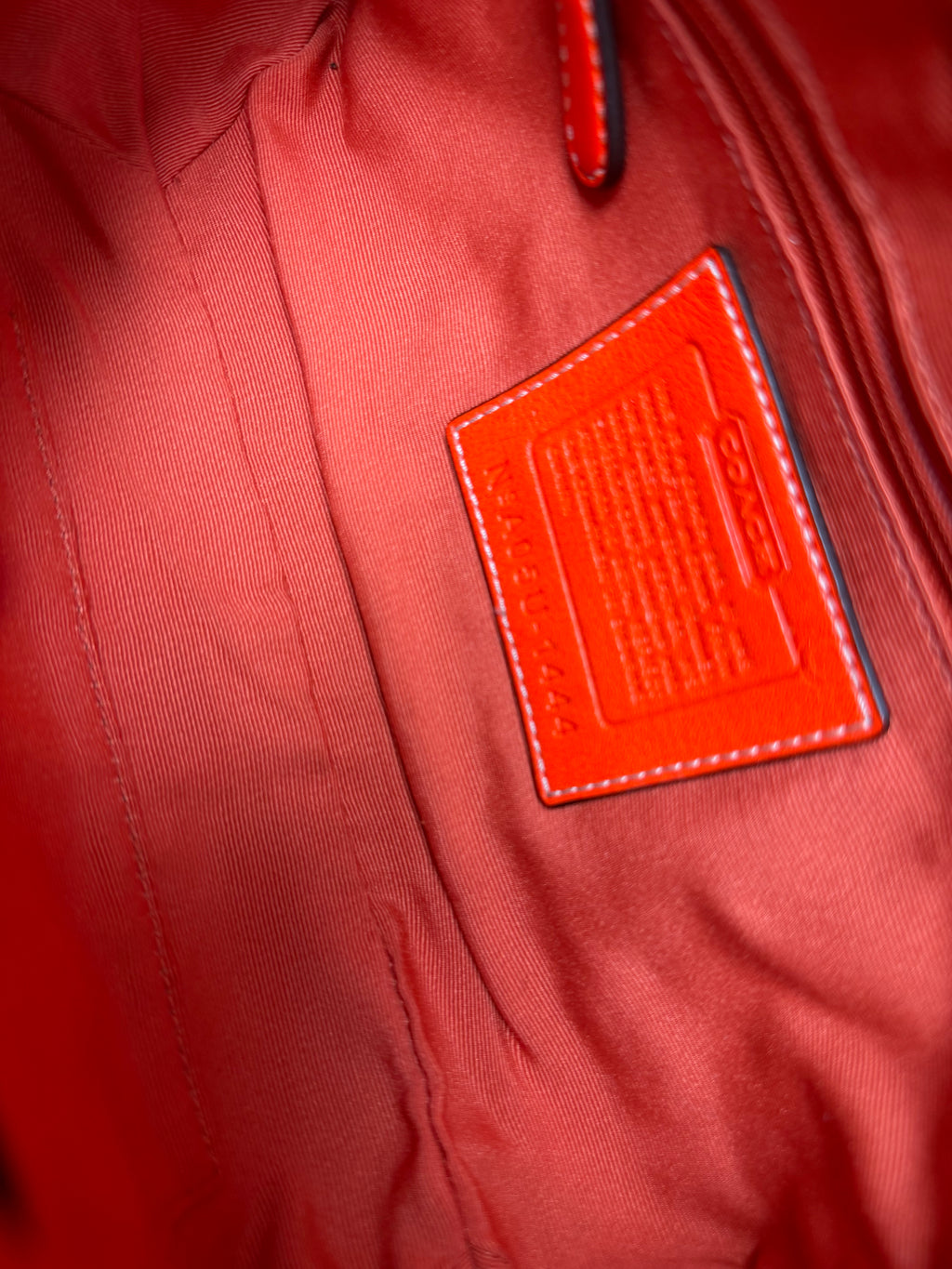 Coach Mini Two Pocket Soho Orange
