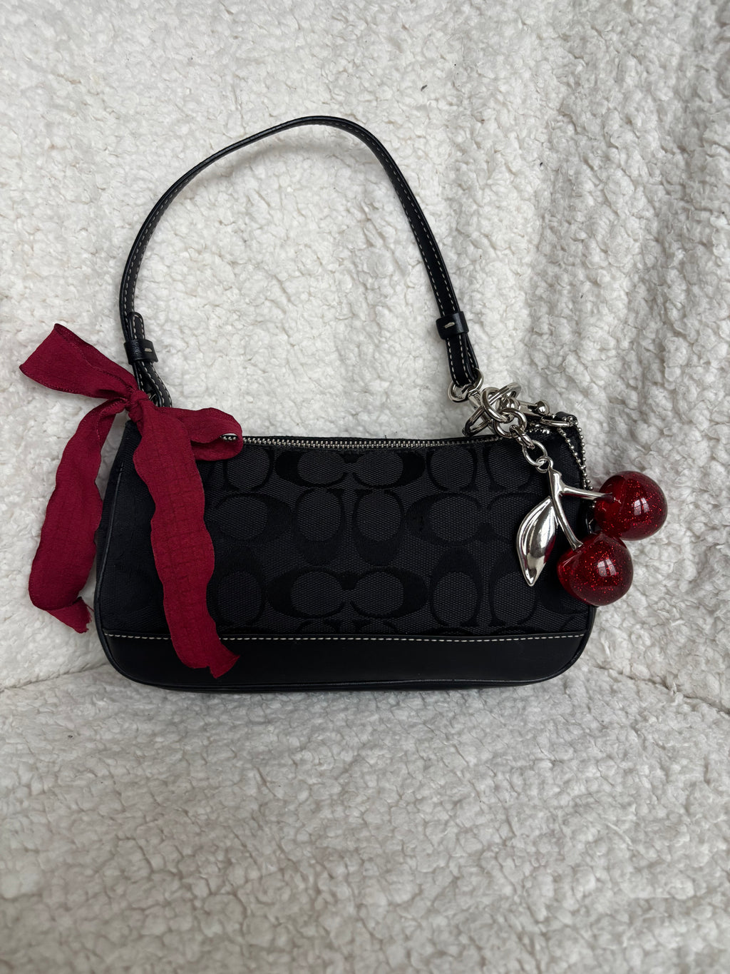 Y2K Coach Demi Bag Black Signature