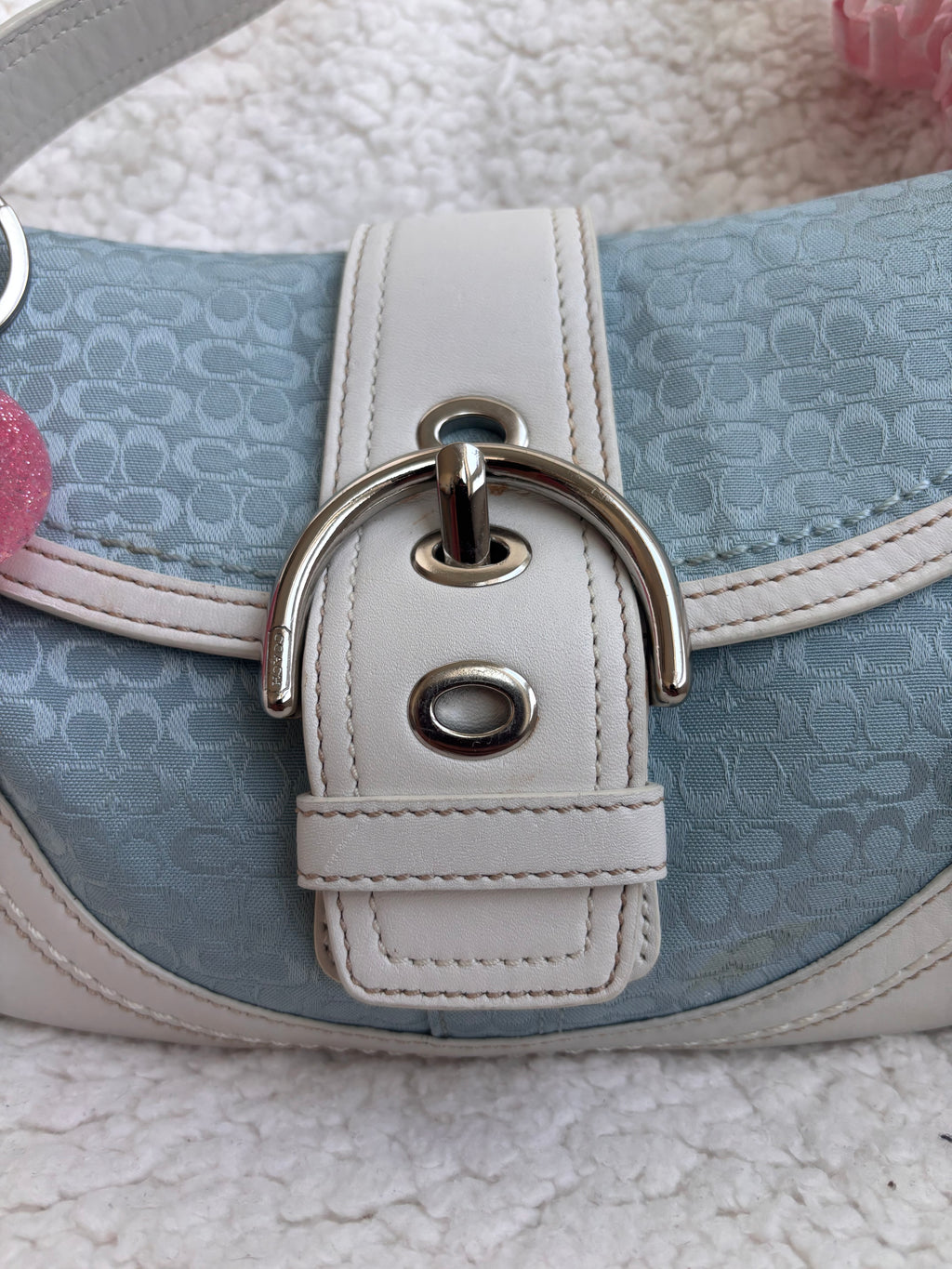 Coach Blue Mini Soho
