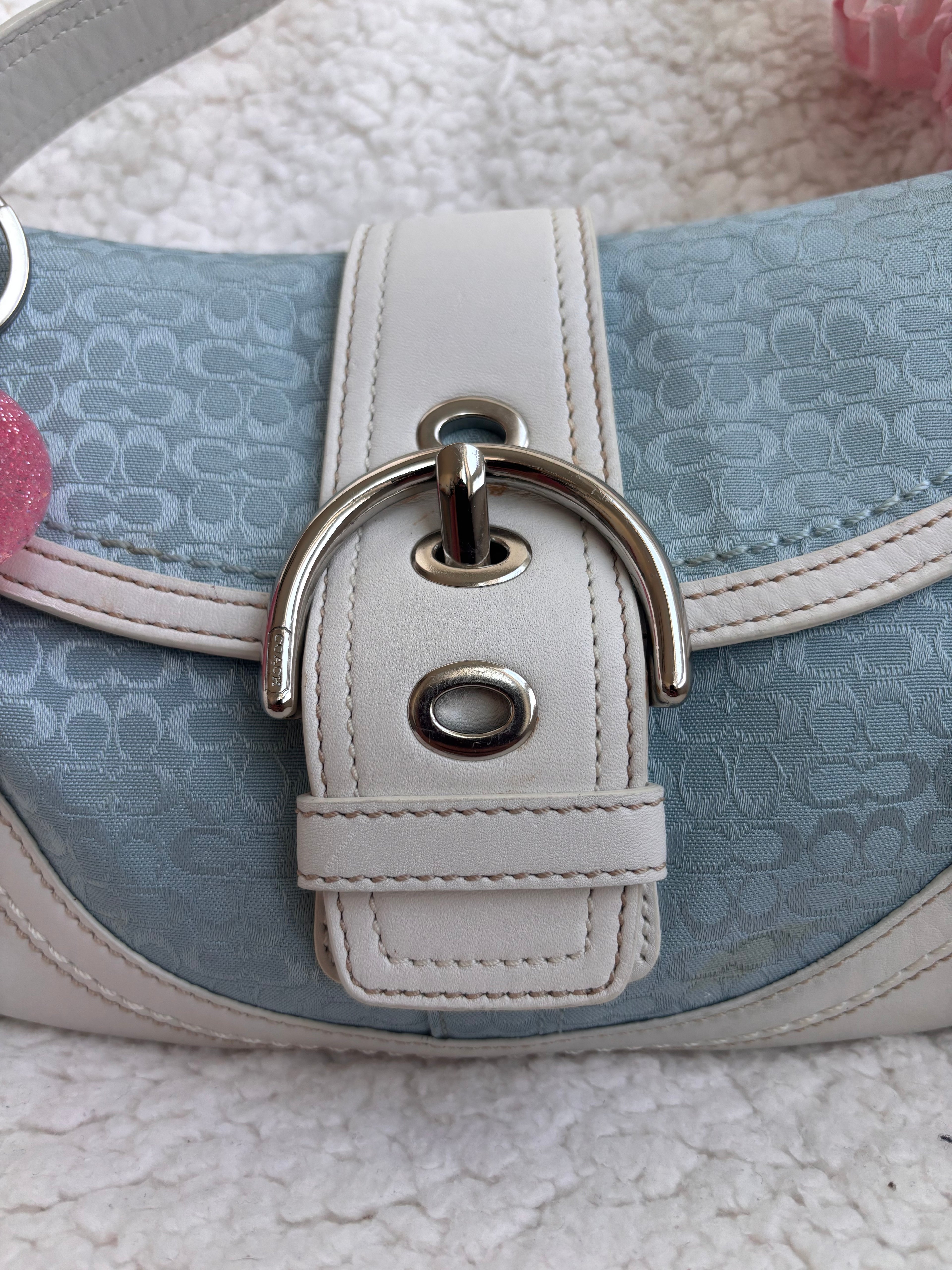 Coach Blue Mini Soho