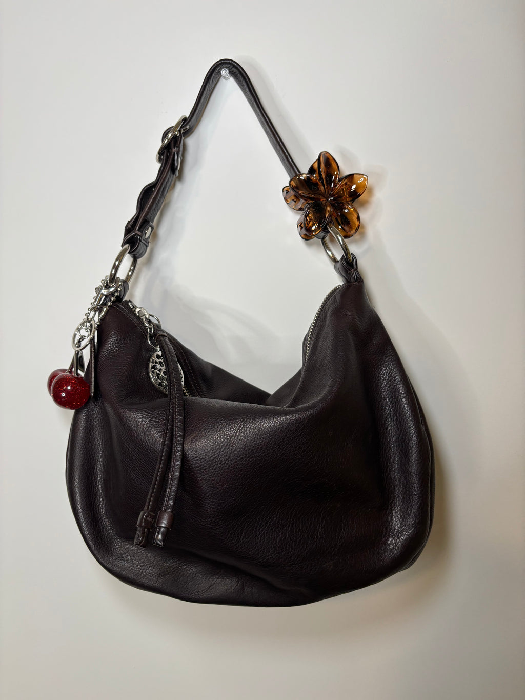 Coach Brown Leather Hobo