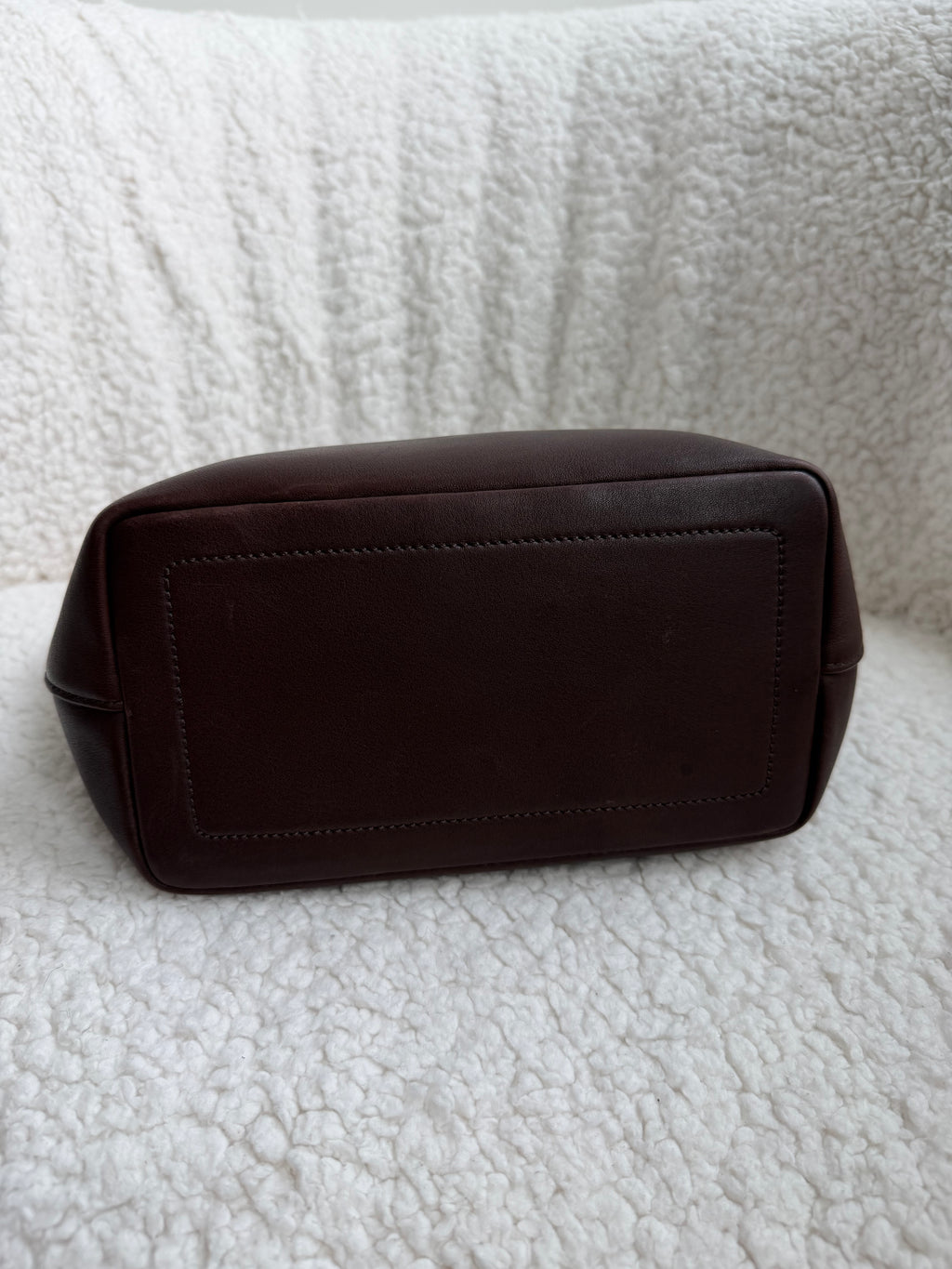 Coach Brown Leather Mini Tote